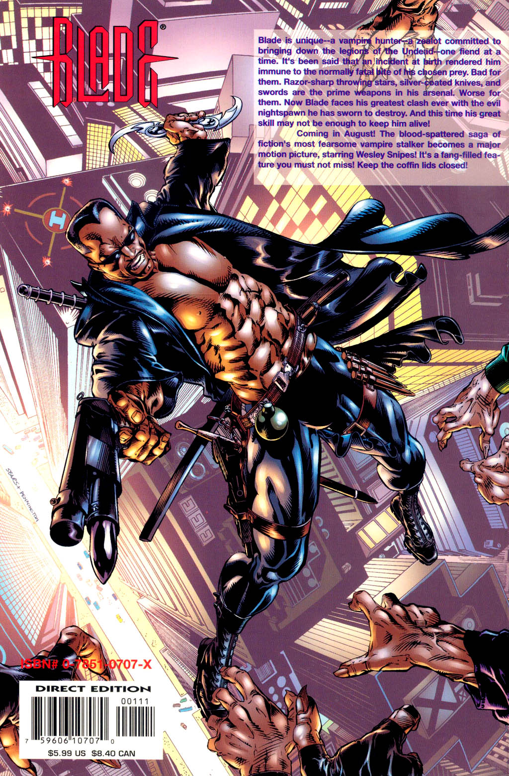 Read online Blade: Sins of the Father comic -  Issue # Full - 47