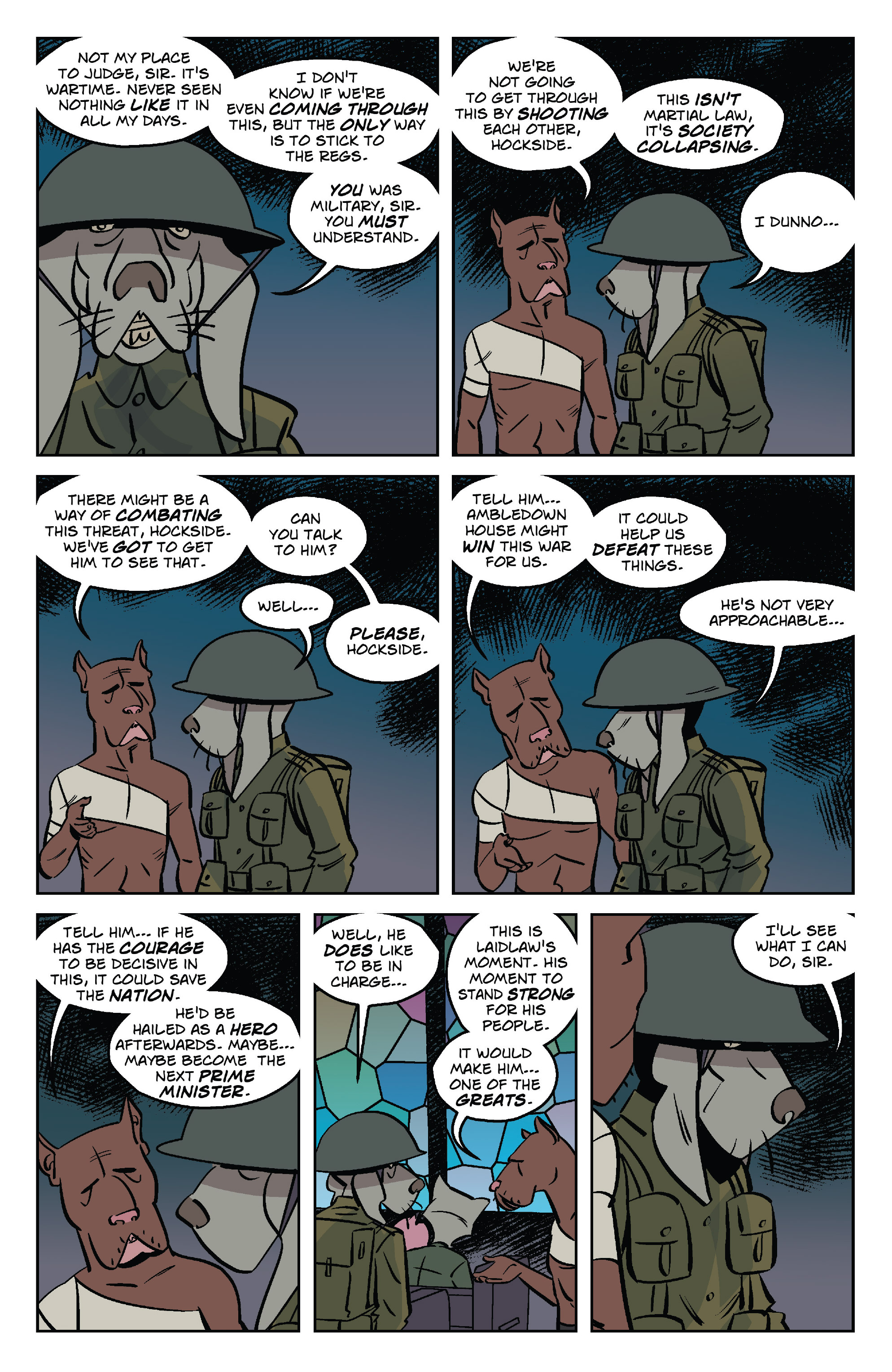 Read online Wild's End: Journey's End comic -  Issue # TPB (Part 1) - 67