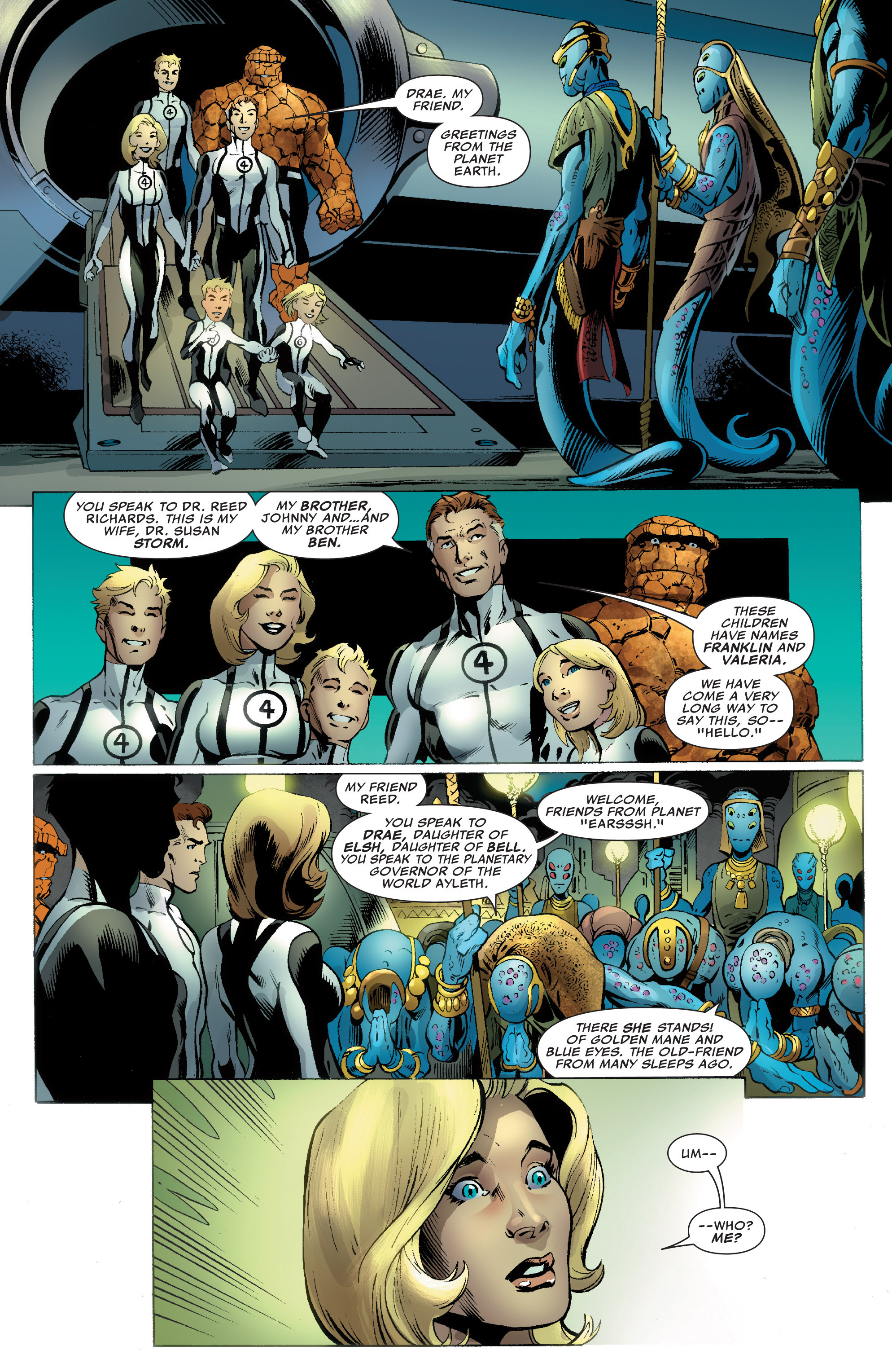 Read online Fantastic Four (2013) comic -  Issue #4 - 7