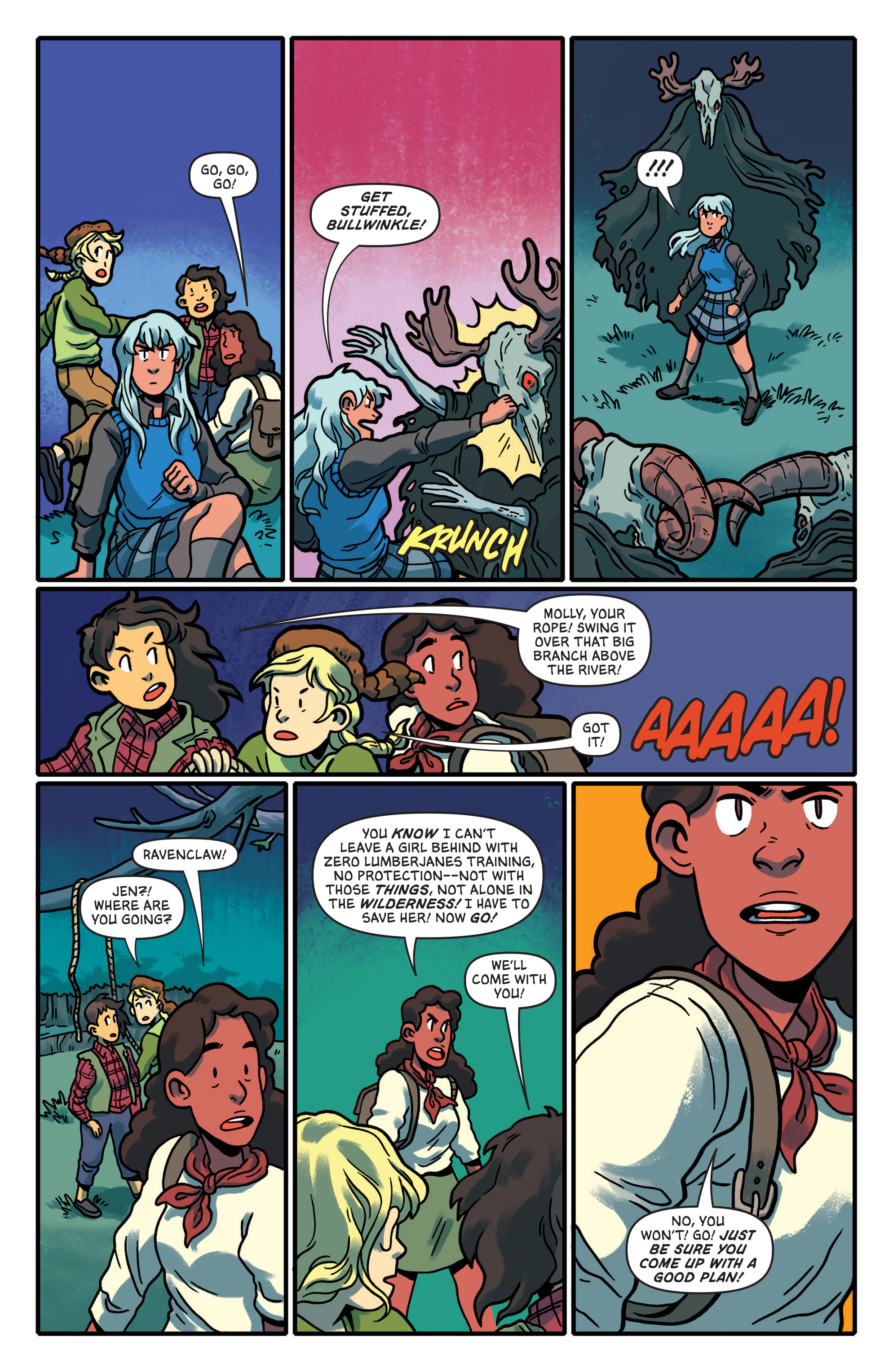 Read online Lumberjanes/Gotham Academy comic -  Issue #1 - 23