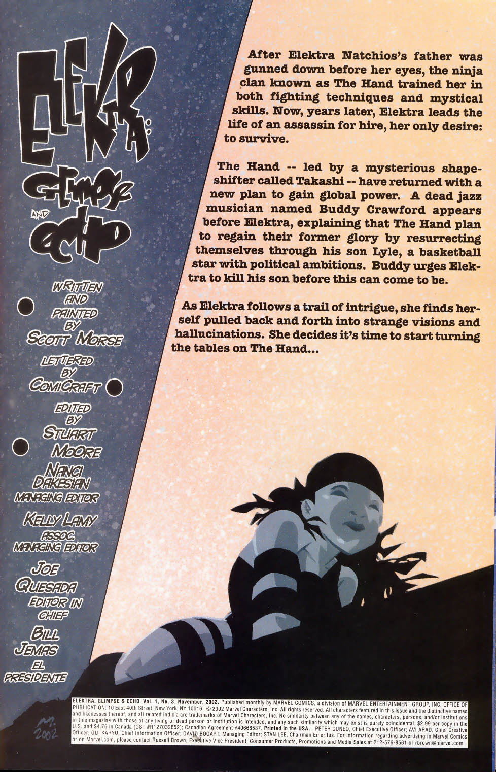 Read online Elektra: Glimpse & Echo comic -  Issue #3 - 2