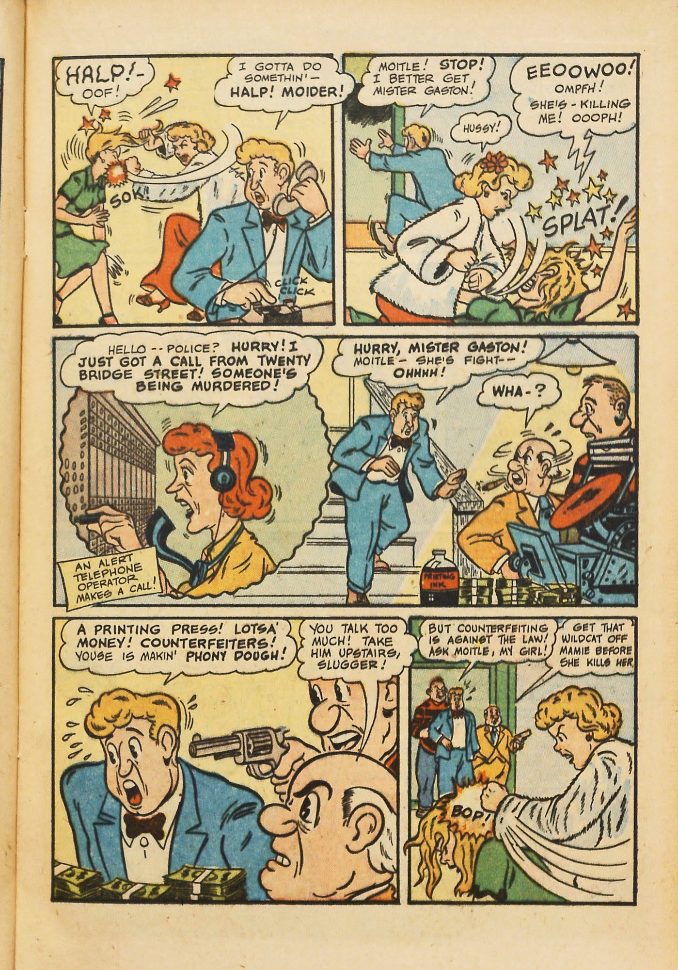 Read online Super-Mystery Comics comic -  Issue #38 - 21