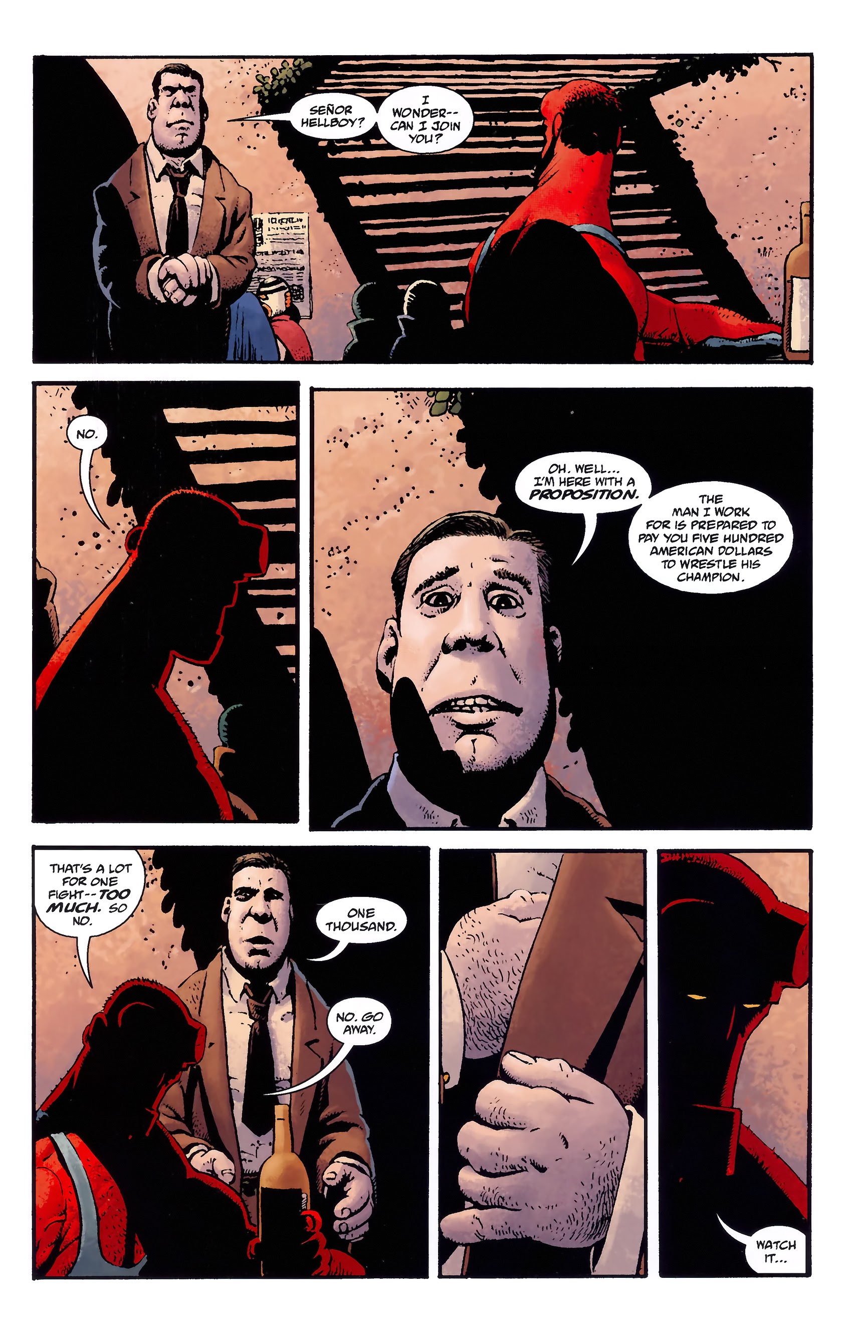 Read online Hellboy: House of the Living Dead comic -  Issue # TPB - 17