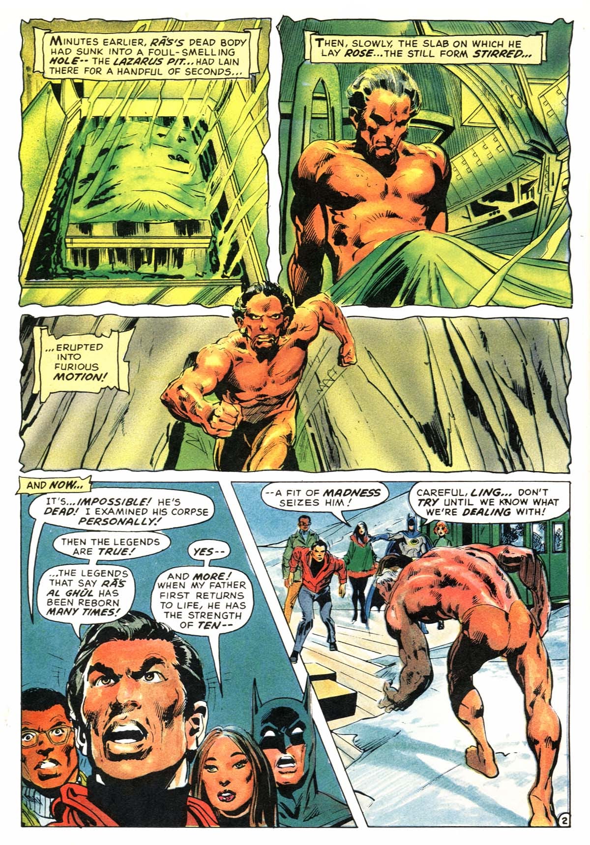 Read online The Saga of Ra's Al Ghul comic -  Issue #4 - 4