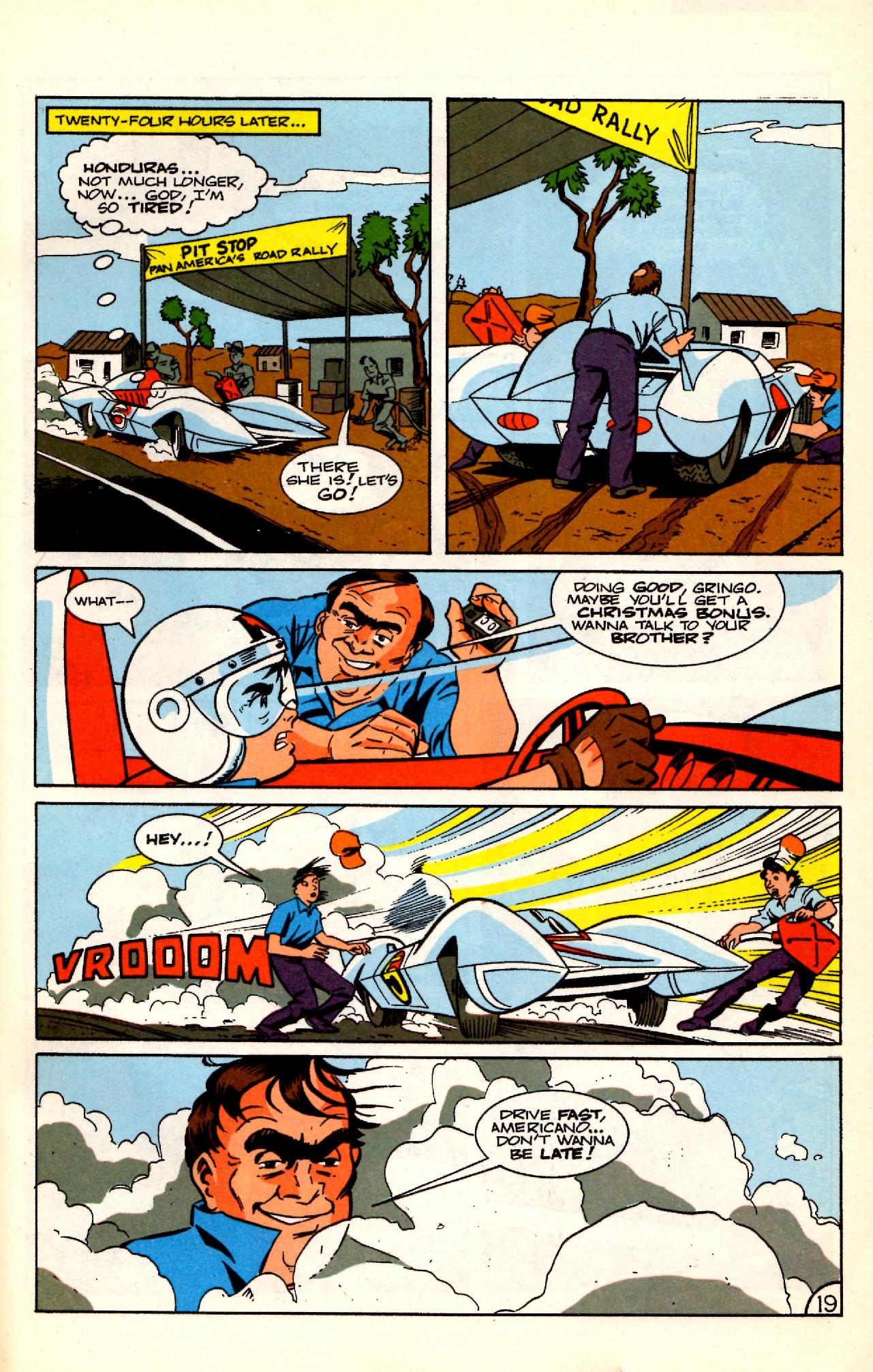 Read online Speed Racer (1987) comic -  Issue #34 - 28