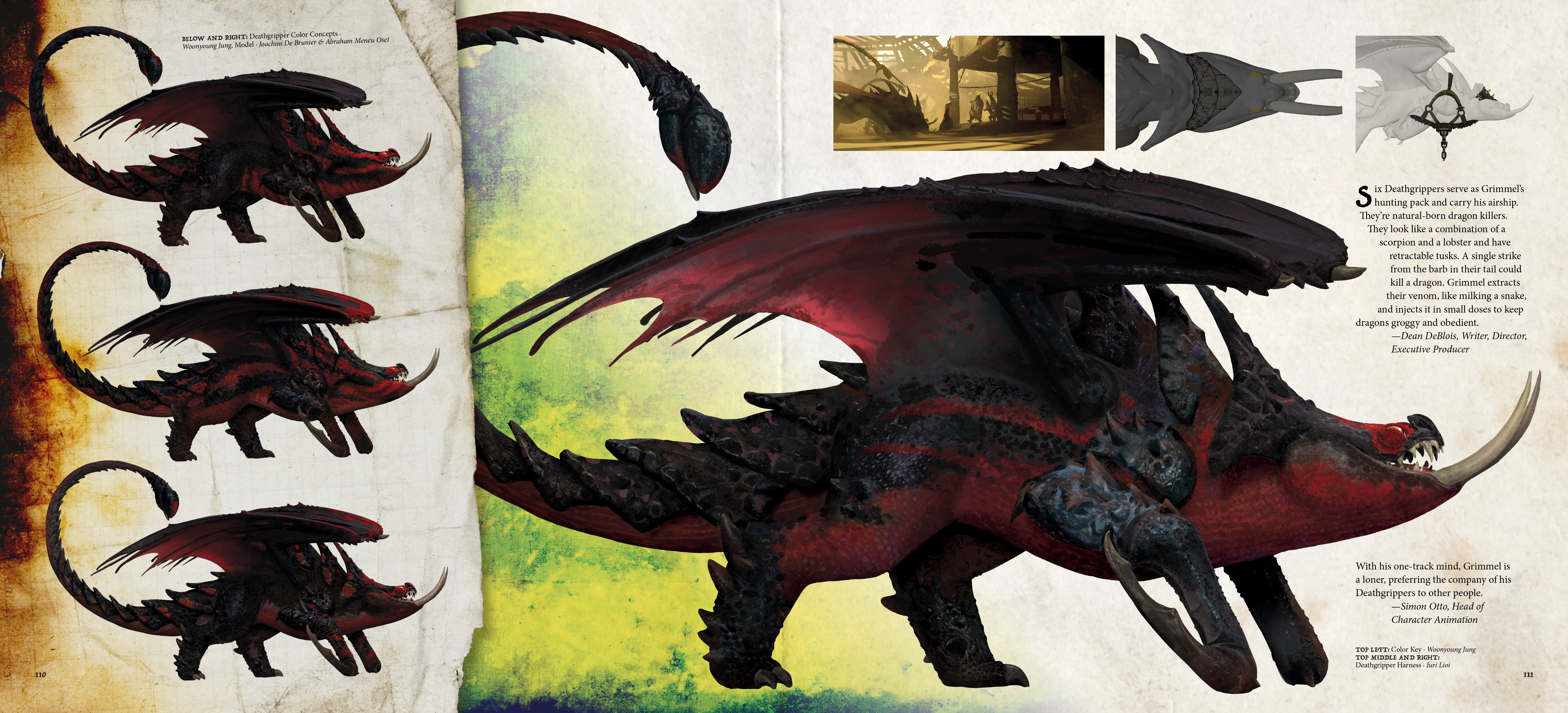 Read online The Art of How to Train Your Dragon: The Hidden World comic -  Issue # TPB - 94