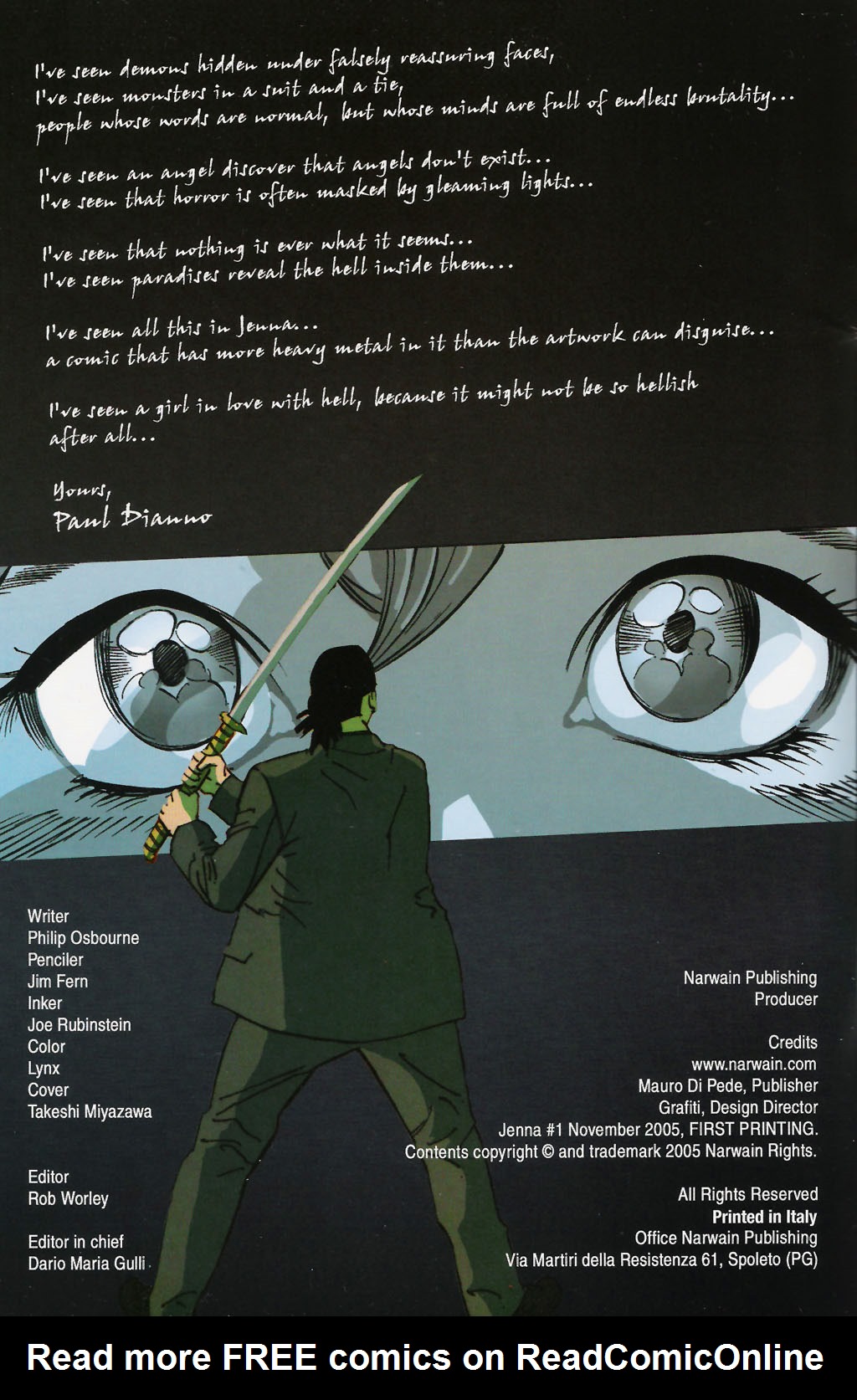 Read online Jenna comic -  Issue #1 - 2