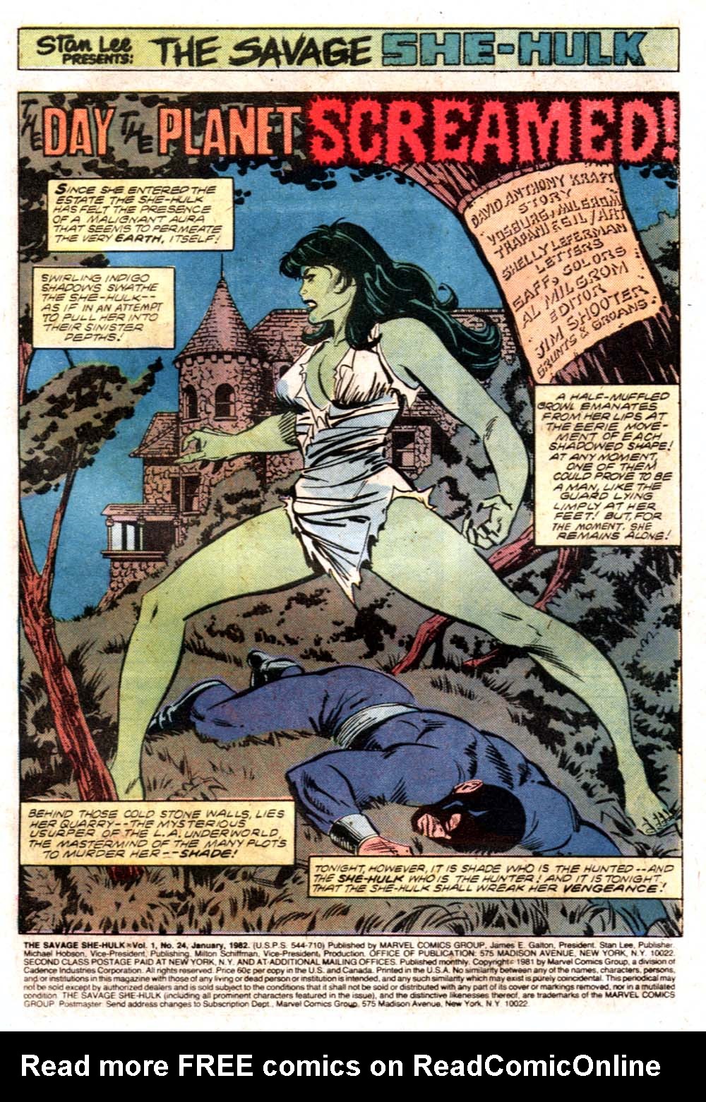Read online The Savage She-Hulk comic -  Issue #24 - 2