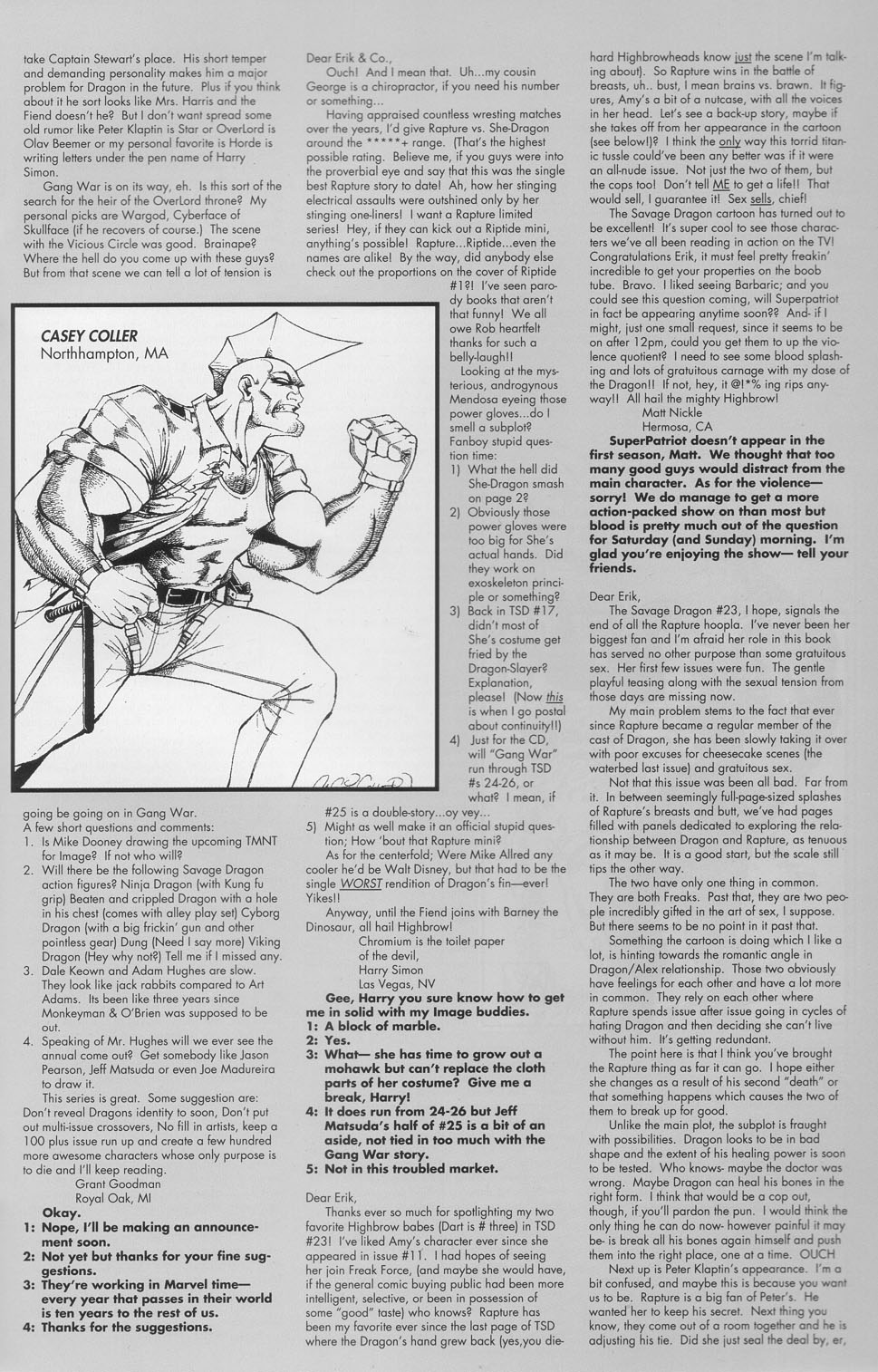 Read online The Savage Dragon (1993) comic -  Issue #24 - 28