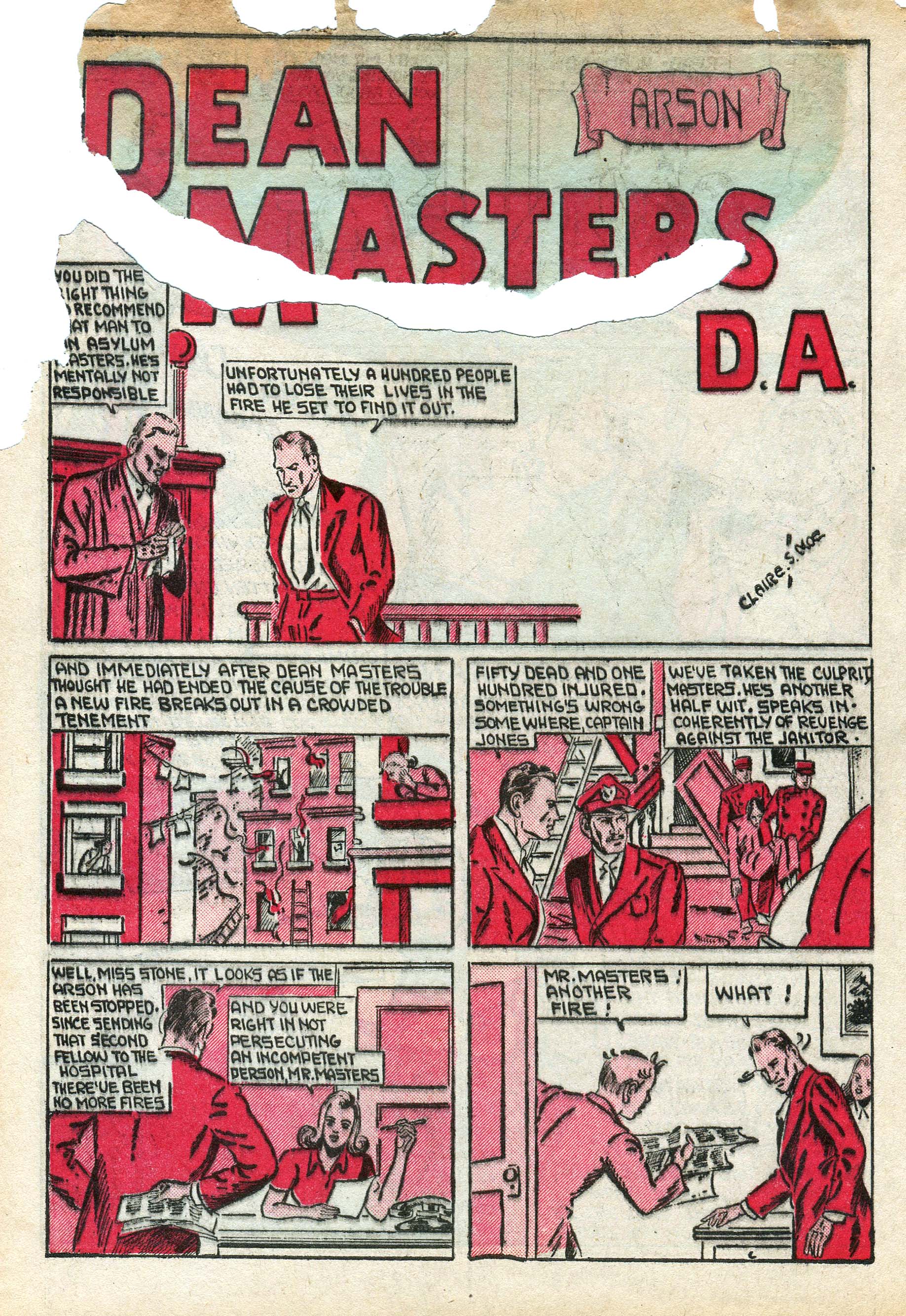 Read online Keen Detective Funnies comic -  Issue #22 - 28