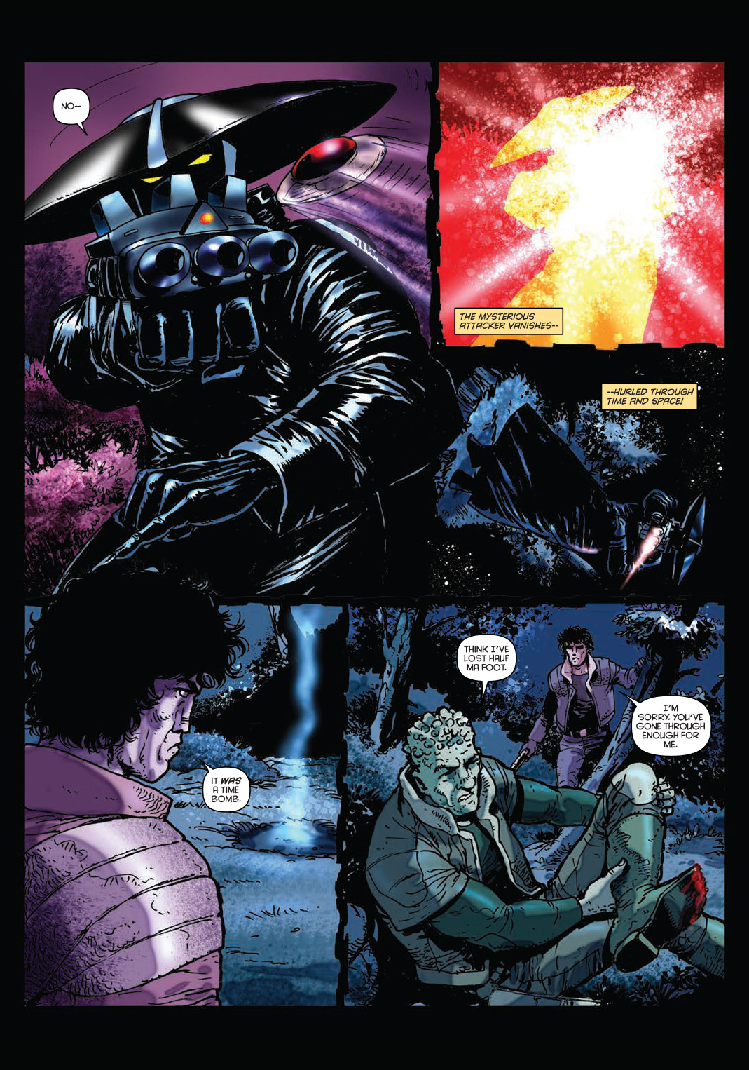 Read online Strontium Dog: The Life and Death of Johnny Alpha: The Project comic -  Issue # TPB - 83