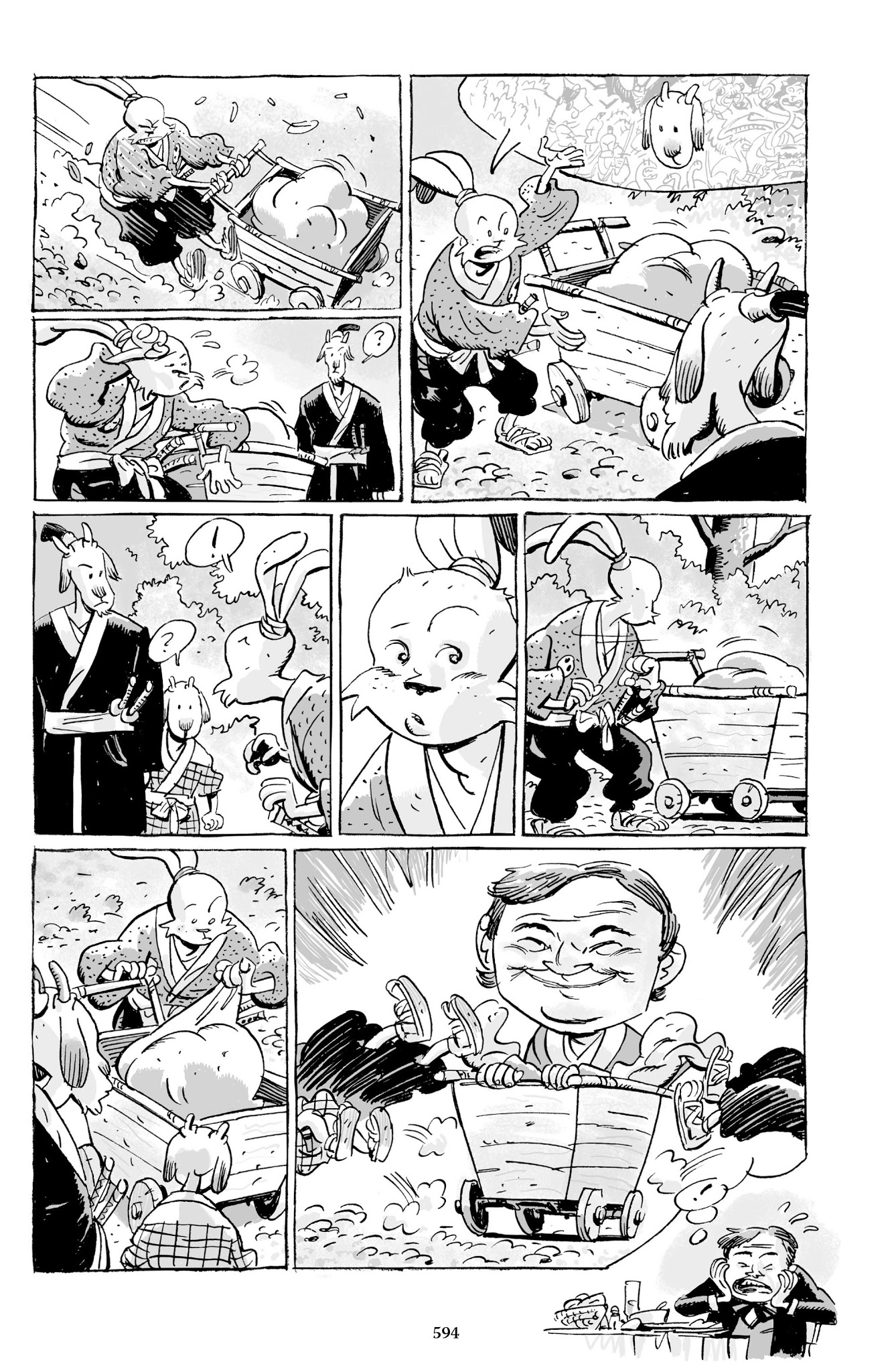 Read online The Usagi Yojimbo Saga comic -  Issue # TPB 6 - 589