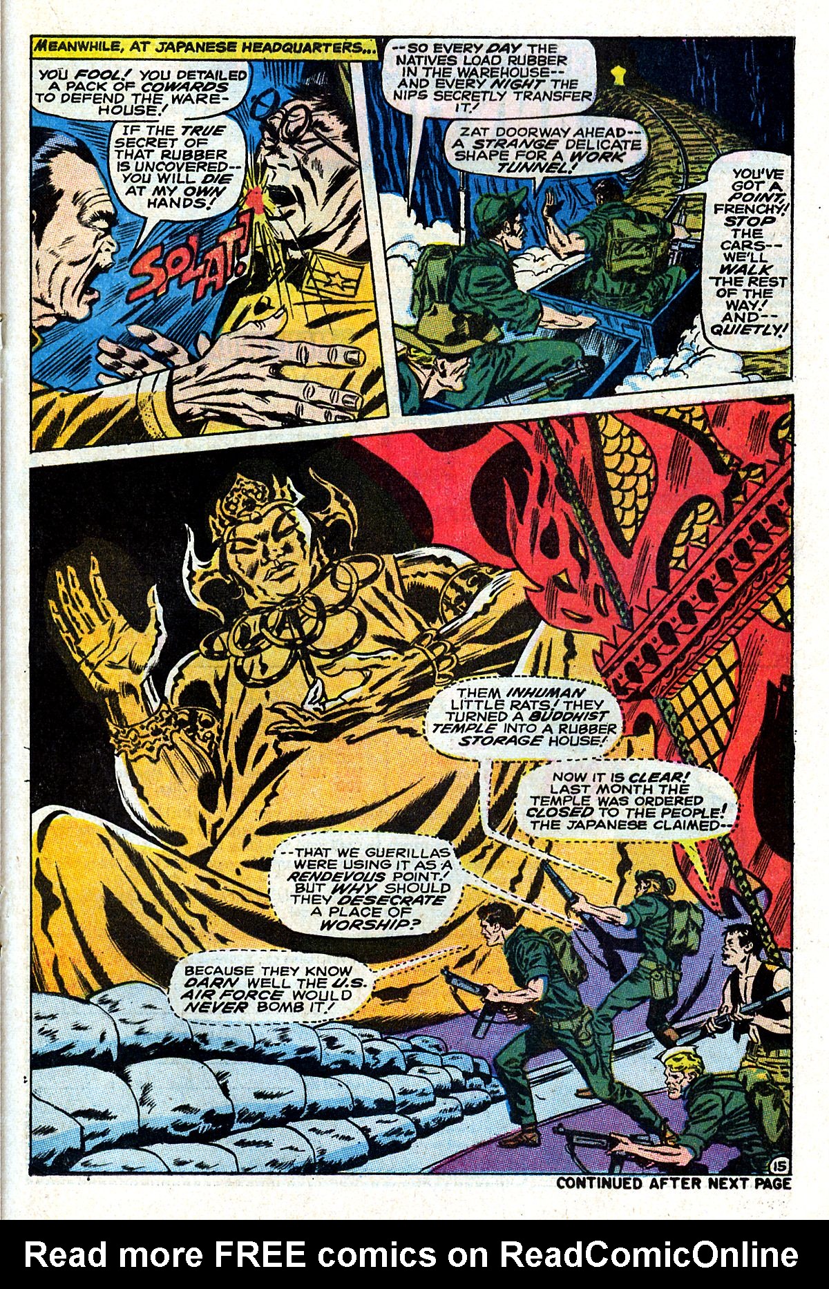 Read online Captain Savage and his Leatherneck Raiders comic -  Issue #15 - 21