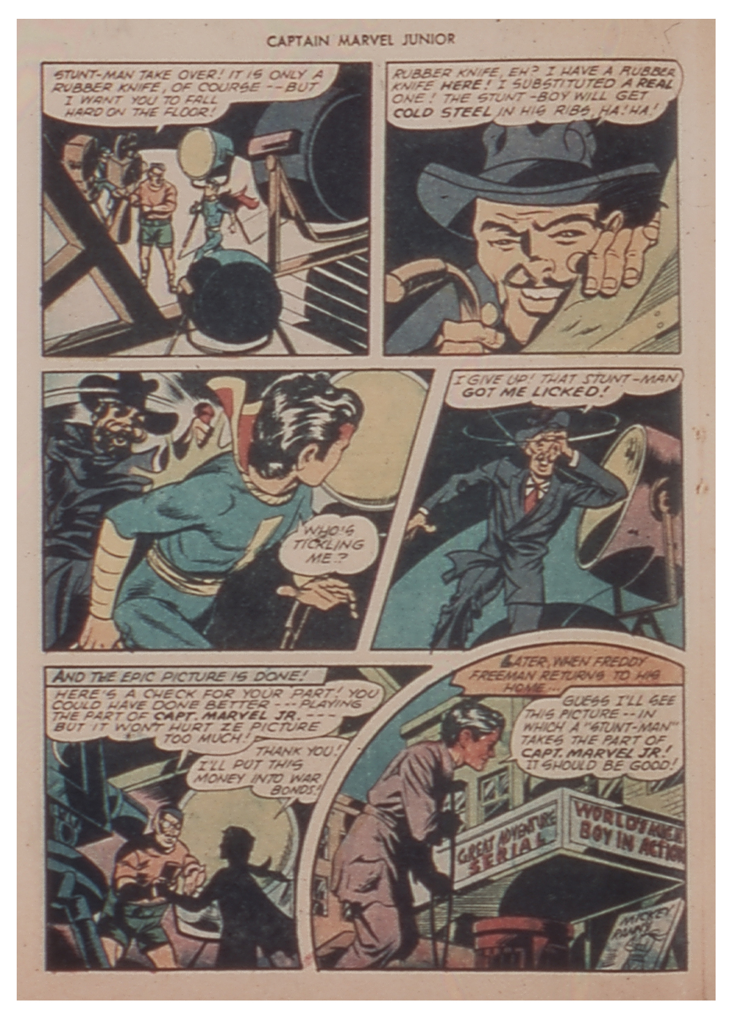 Read online Captain Marvel, Jr. comic -  Issue #15 - 26