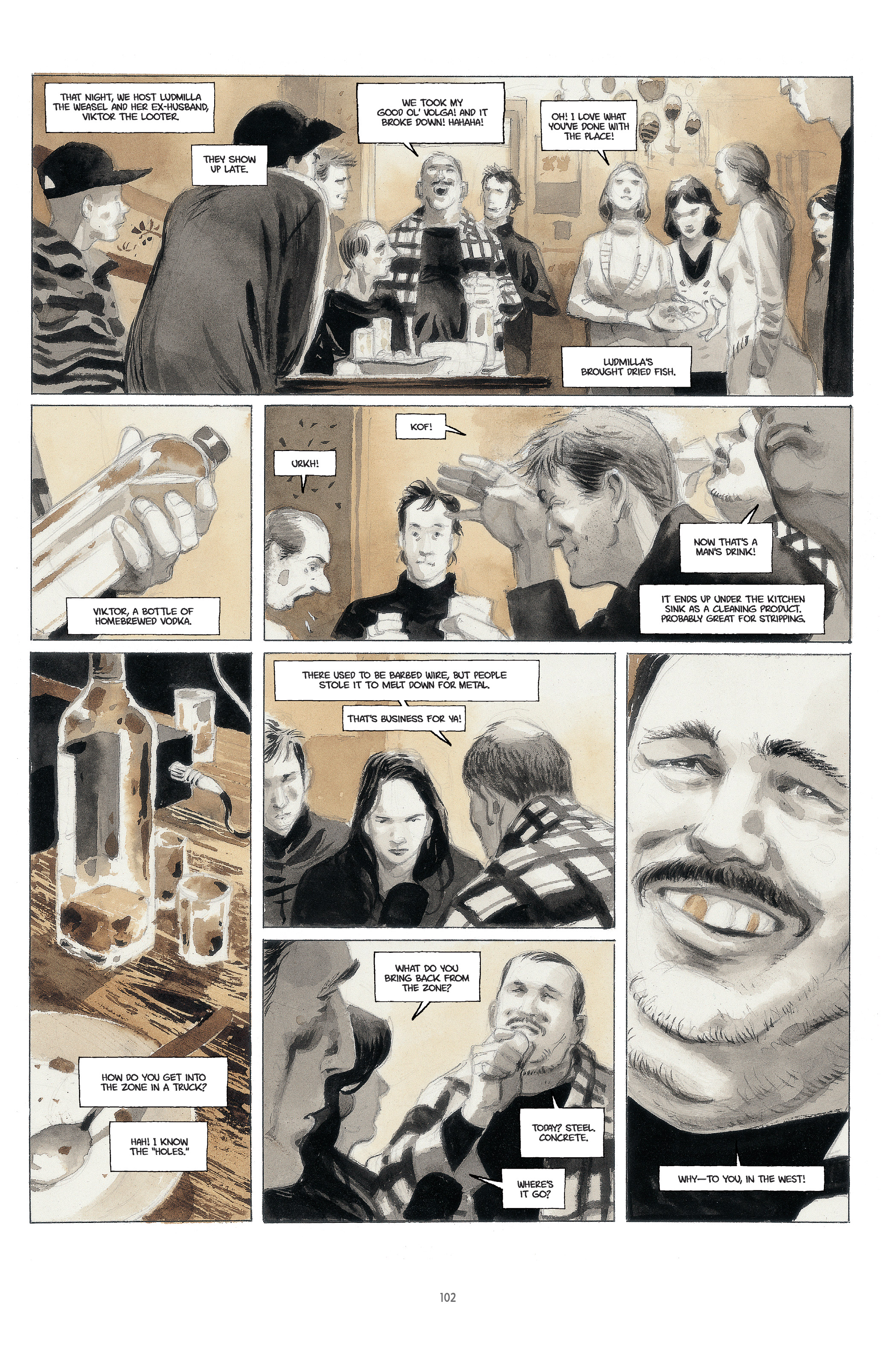 Read online Springtime In Chernobyl comic -  Issue # TPB - 88