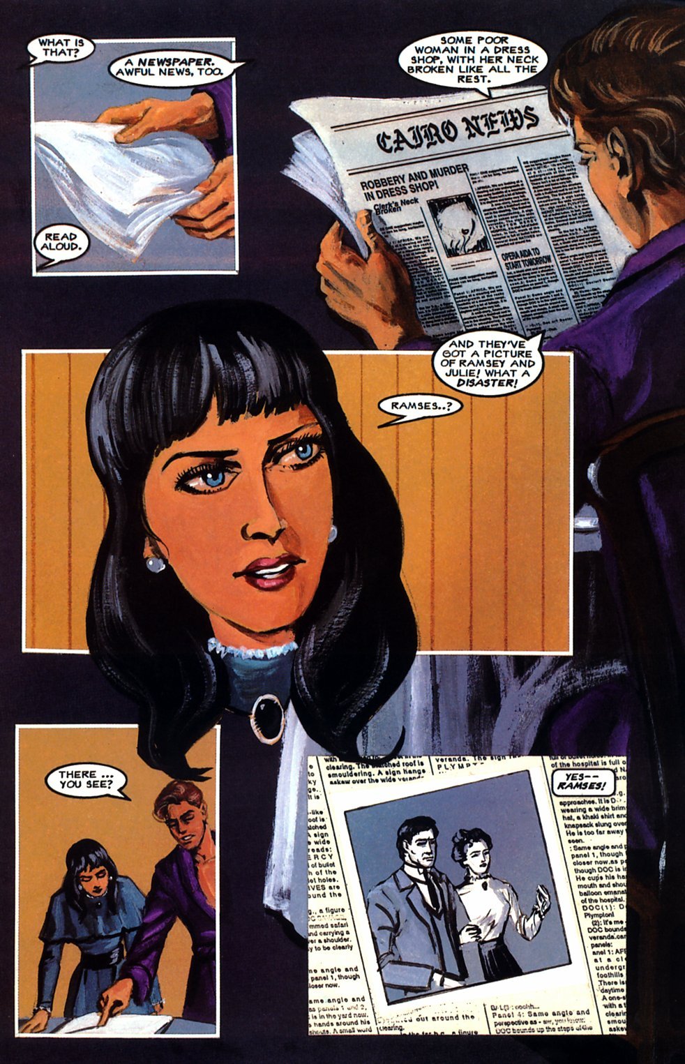 Anne Rice's The Mummy or Ramses the Damned issue 10 - Page 17