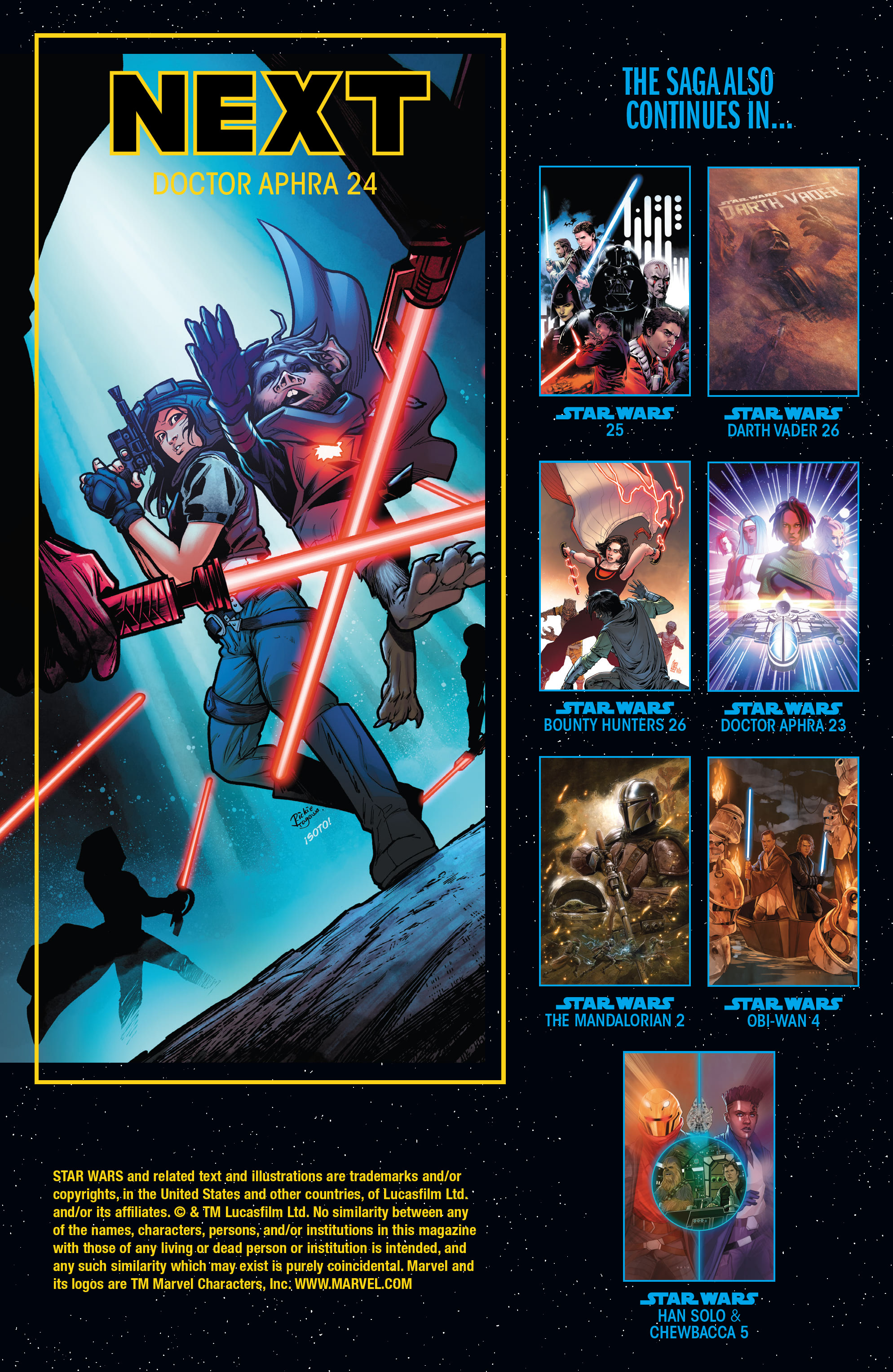 Read online Star Wars: Doctor Aphra comic -  Issue #23 - 23