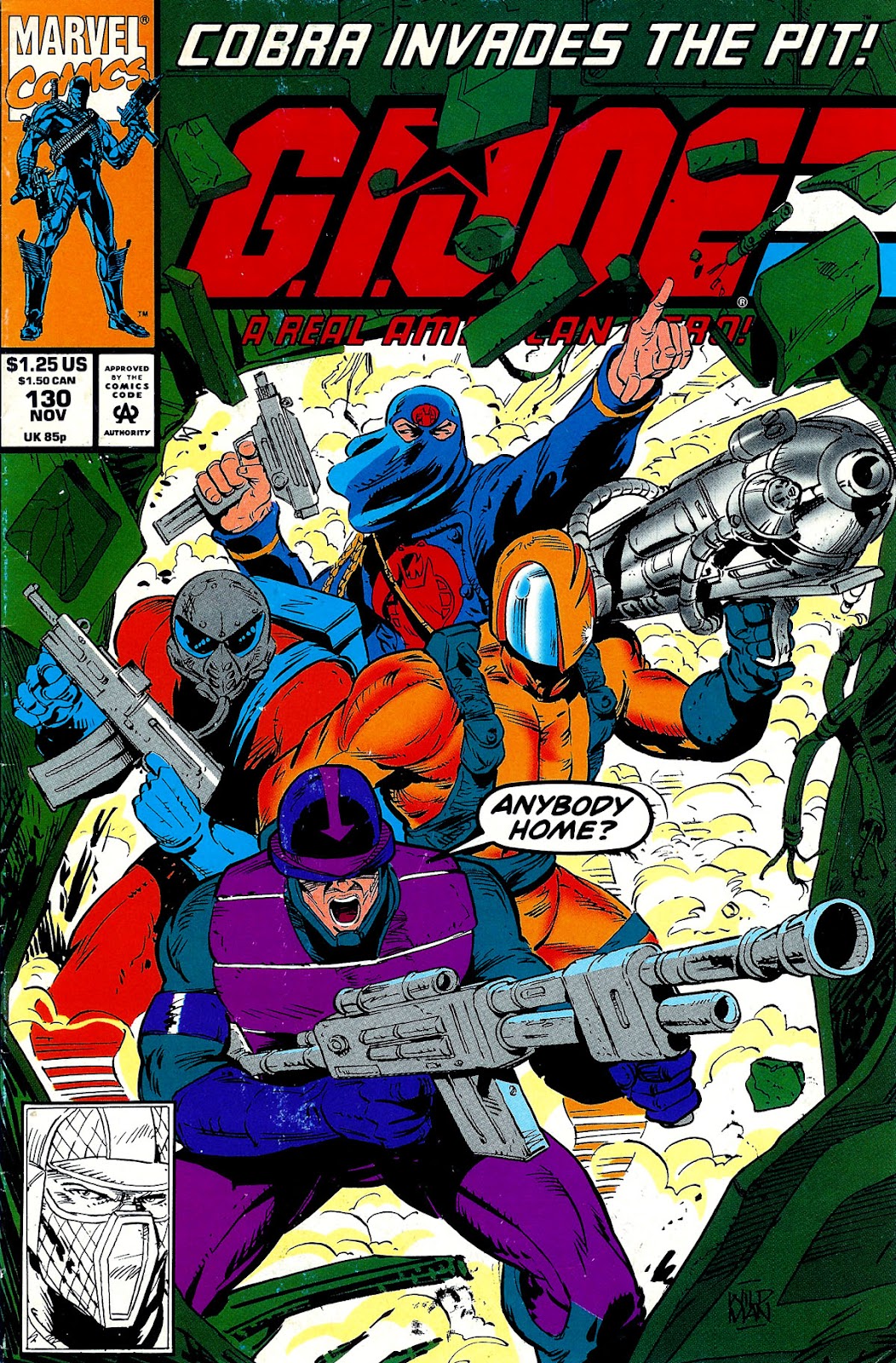 G.I. Joe: A Real American Hero issue 130 - Page 1