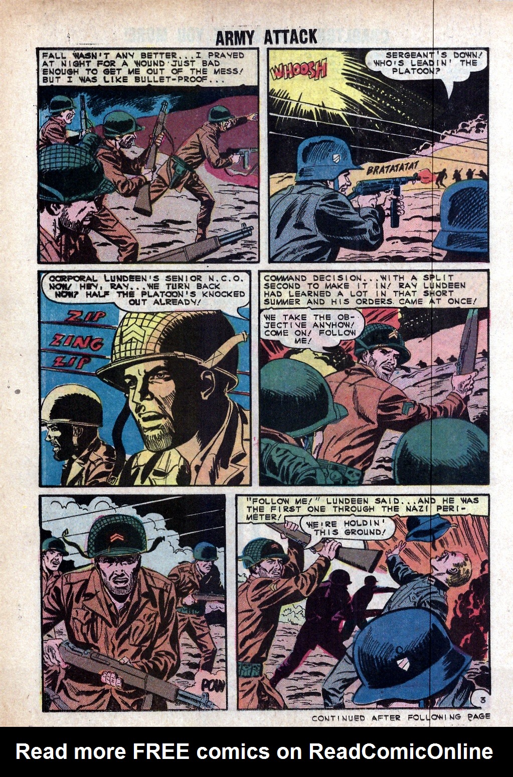Read online Army Attack comic -  Issue #4 - 14