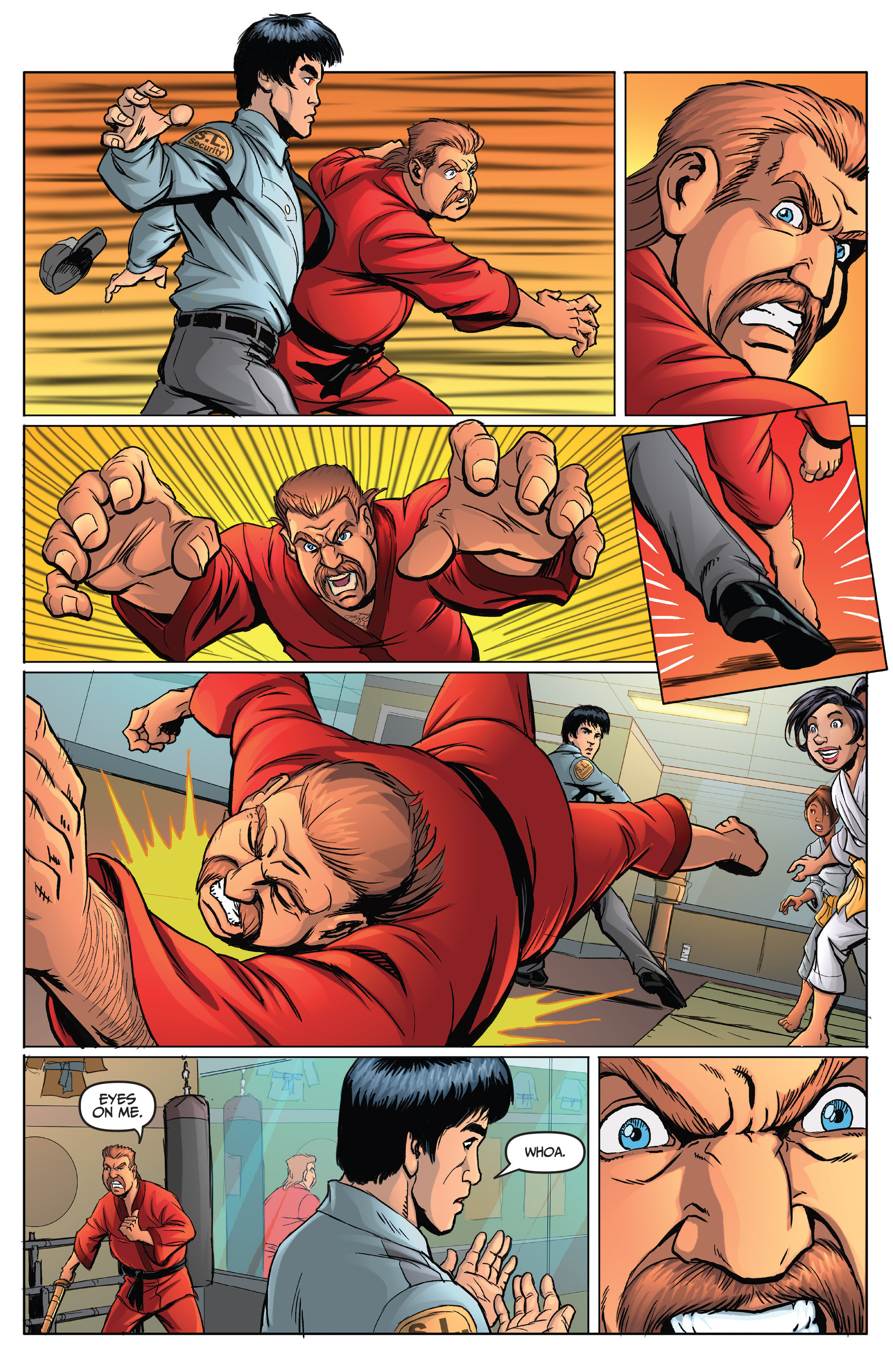 Read online Bruce Lee: The Dragon Rises comic -  Issue #1 - 8