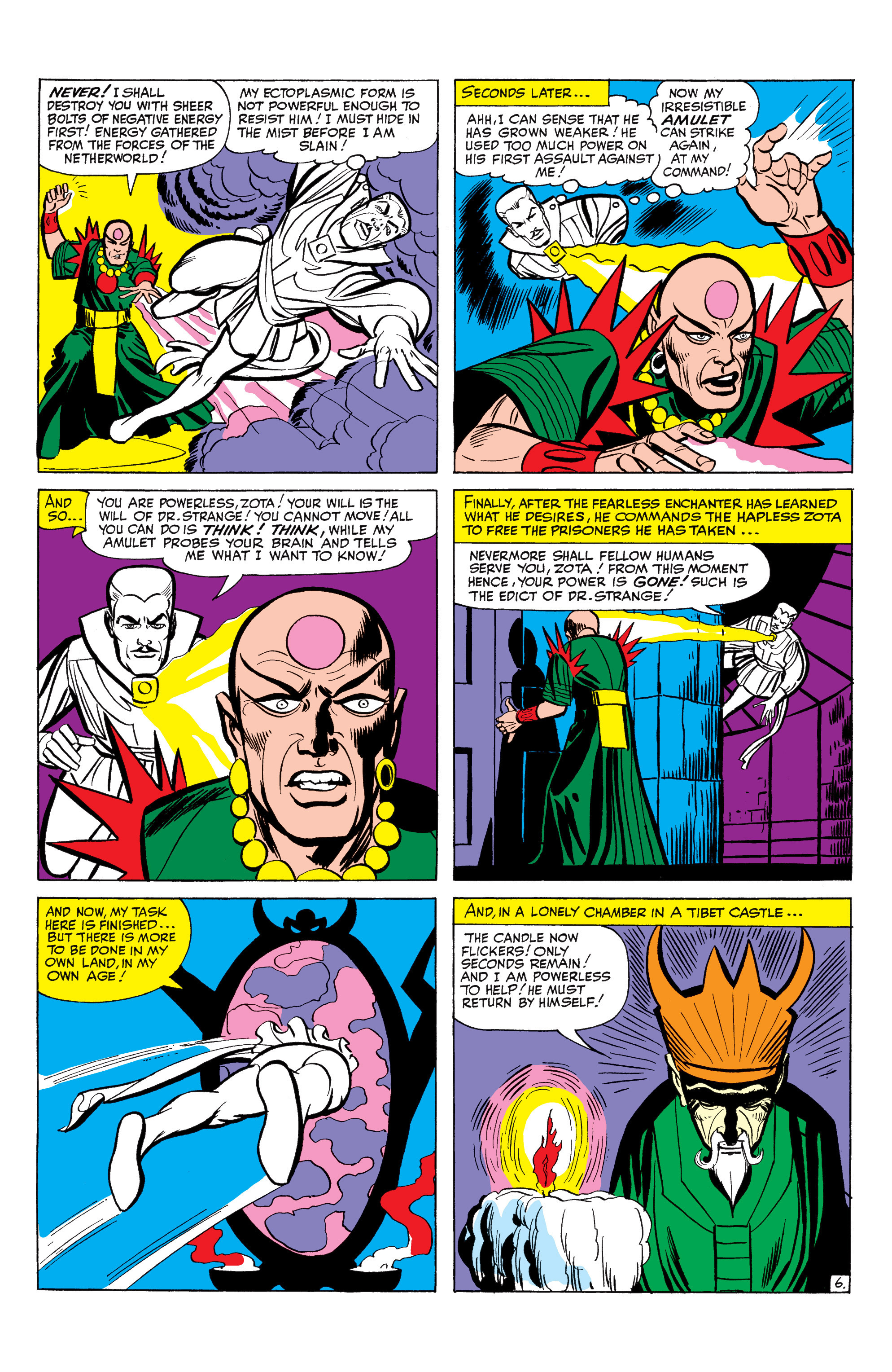 Read online Marvel Masterworks: Doctor Strange comic -  Issue # TPB 1 - 115