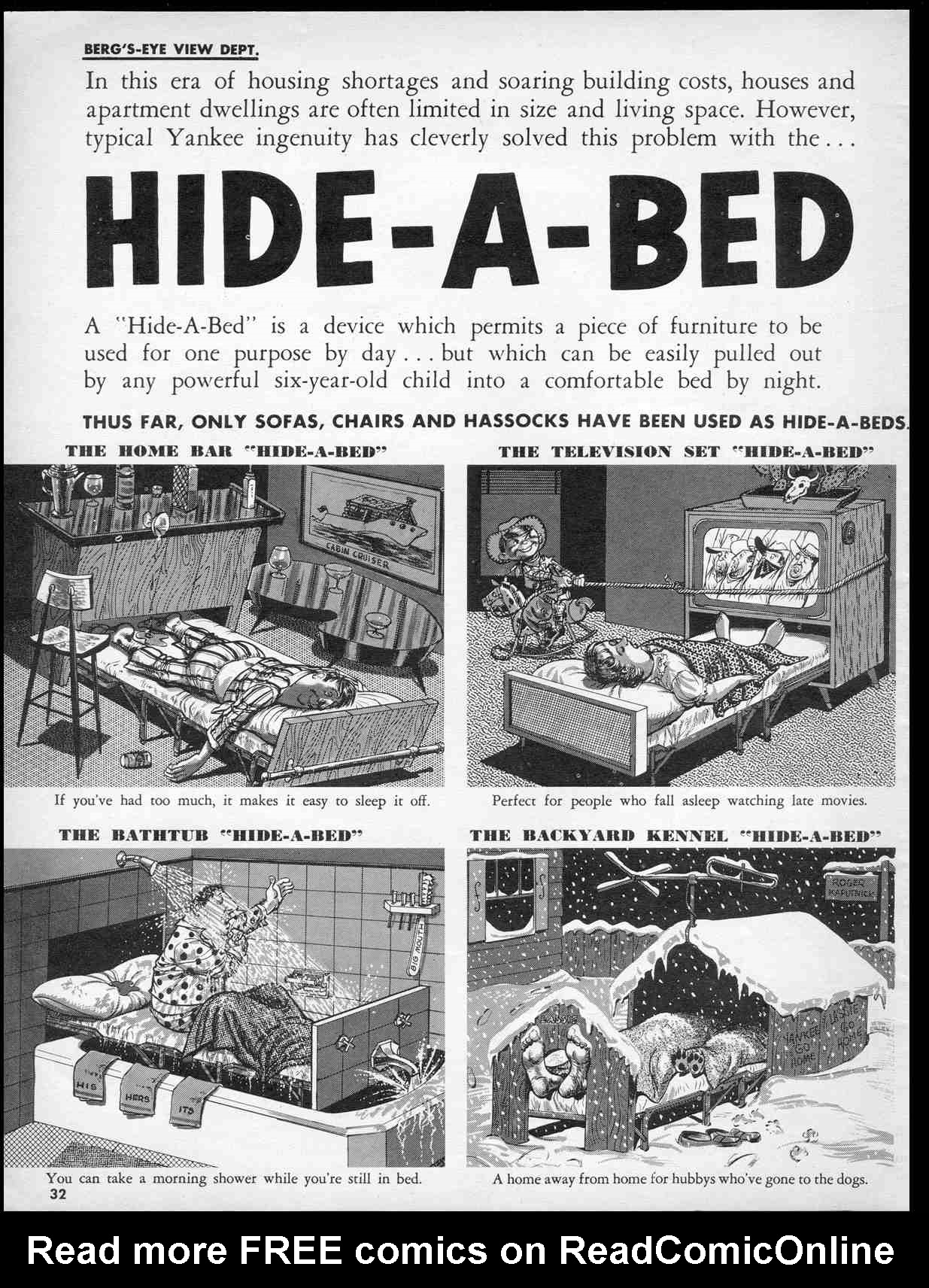 Read online MAD comic -  Issue #51 - 34