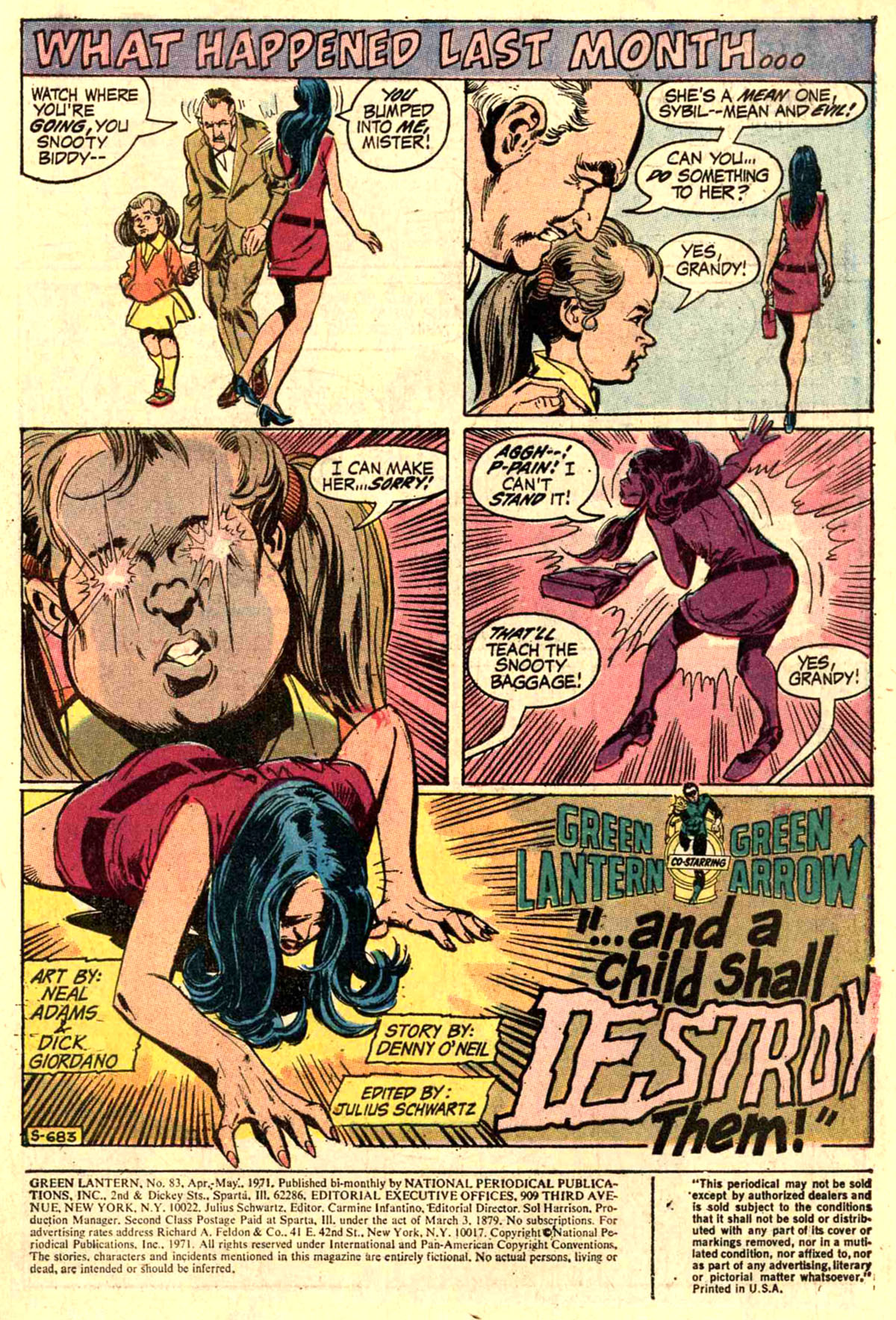 Read online Green Lantern (1960) comic -  Issue #83 - 3