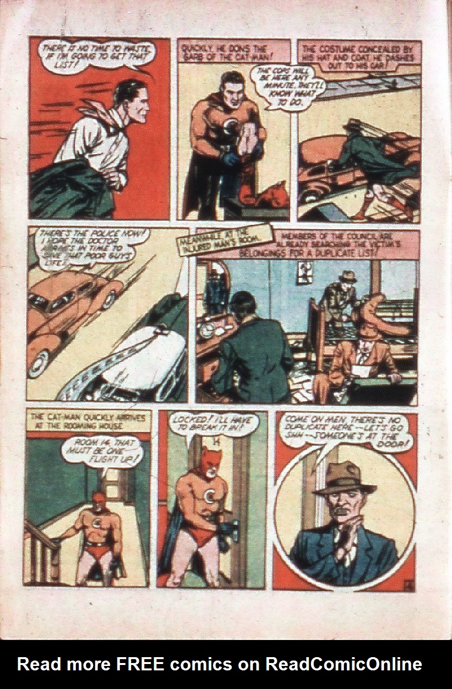Read online Cat-Man Comics comic -  Issue #4 - 6