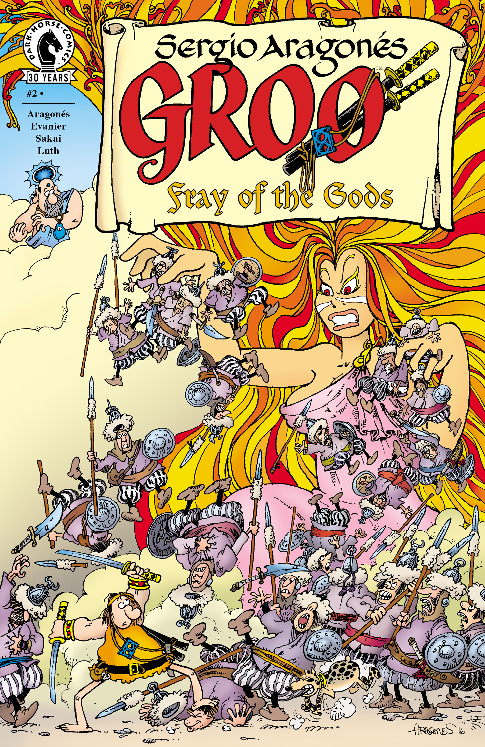 Read online Groo: Fray of the Gods comic -  Issue #2 - 1