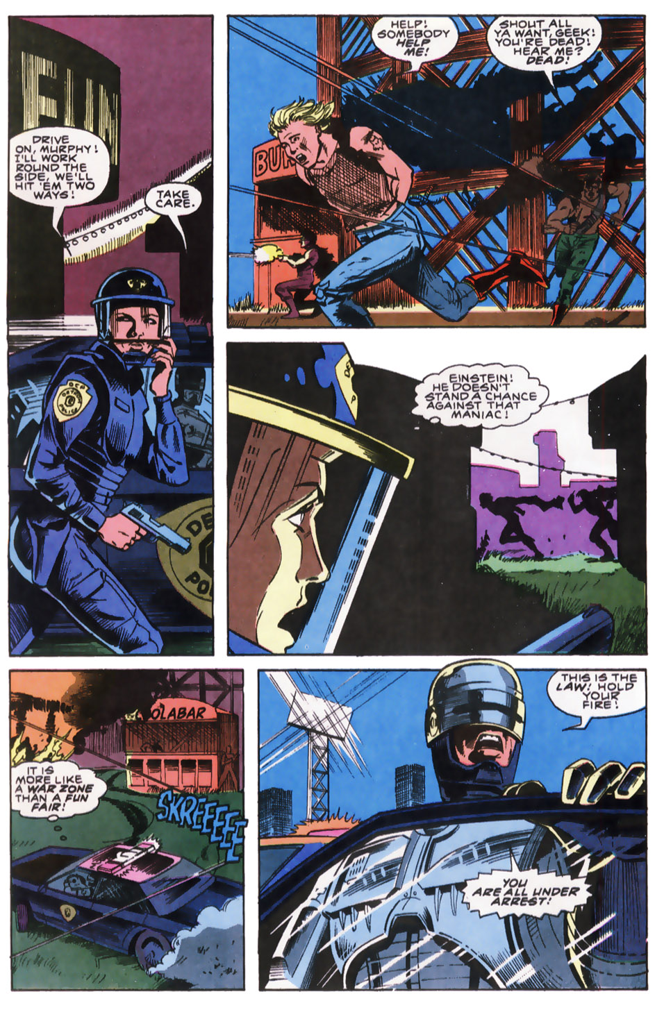 Read online Robocop (1990) comic -  Issue #8 - 19