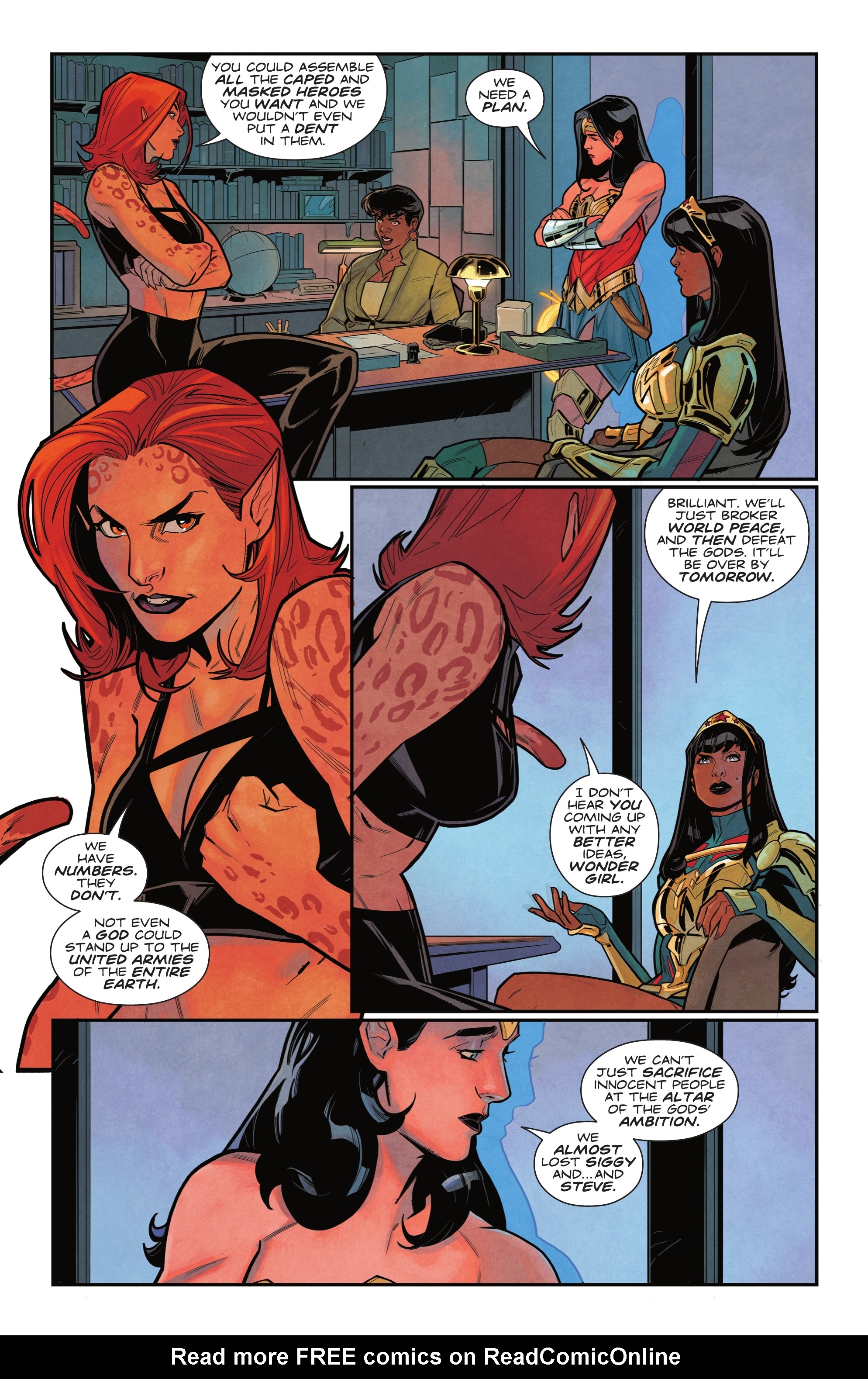 Read online Lazarus Planet: Revenge of the Gods comic -  Issue #1 - 13