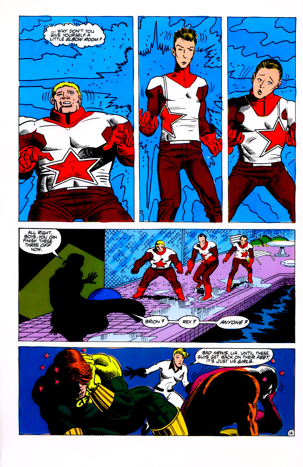 Read online The Outsiders (1985) comic -  Issue #24 - 15