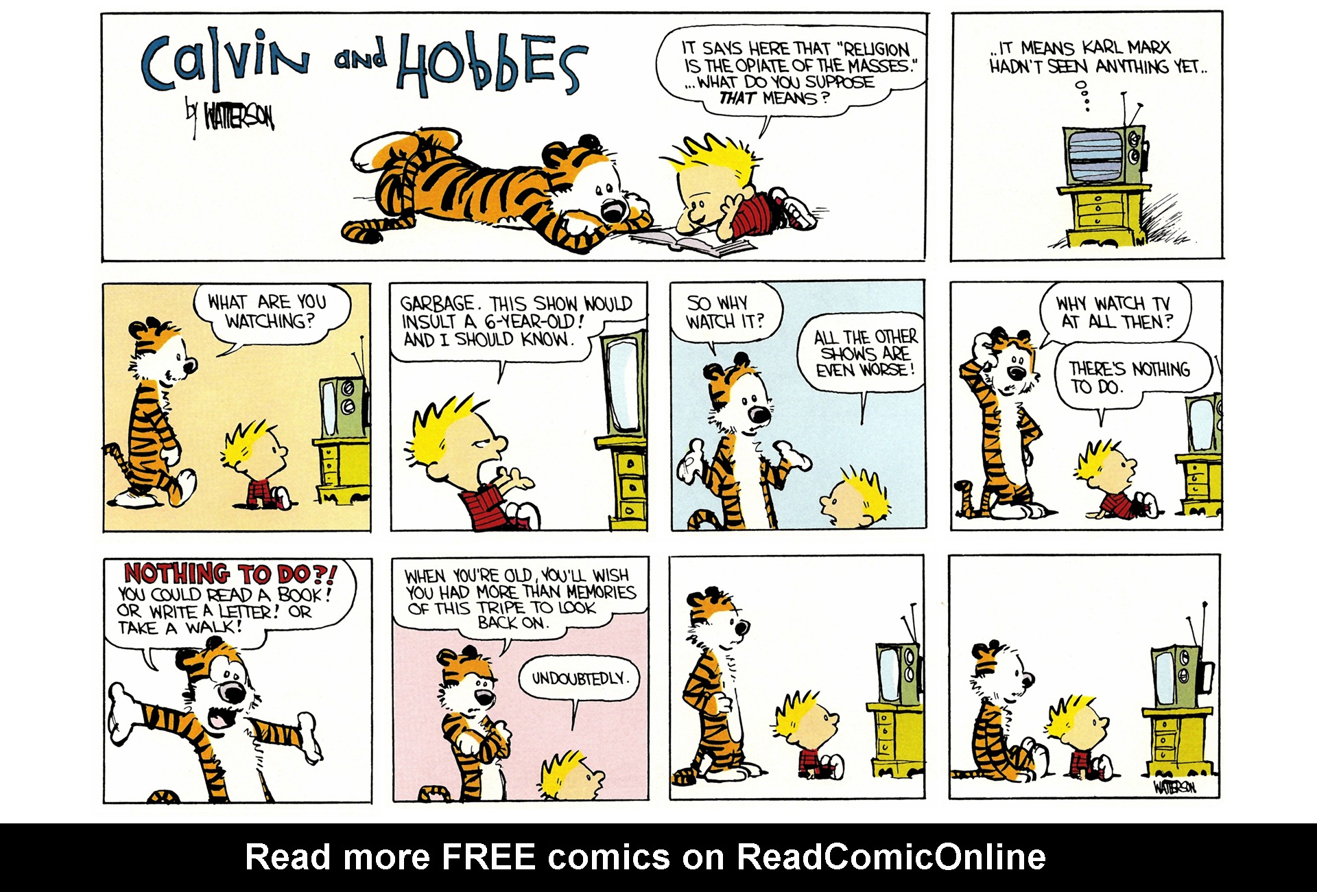 Read online Calvin and Hobbes comic -  Issue #1 - 41