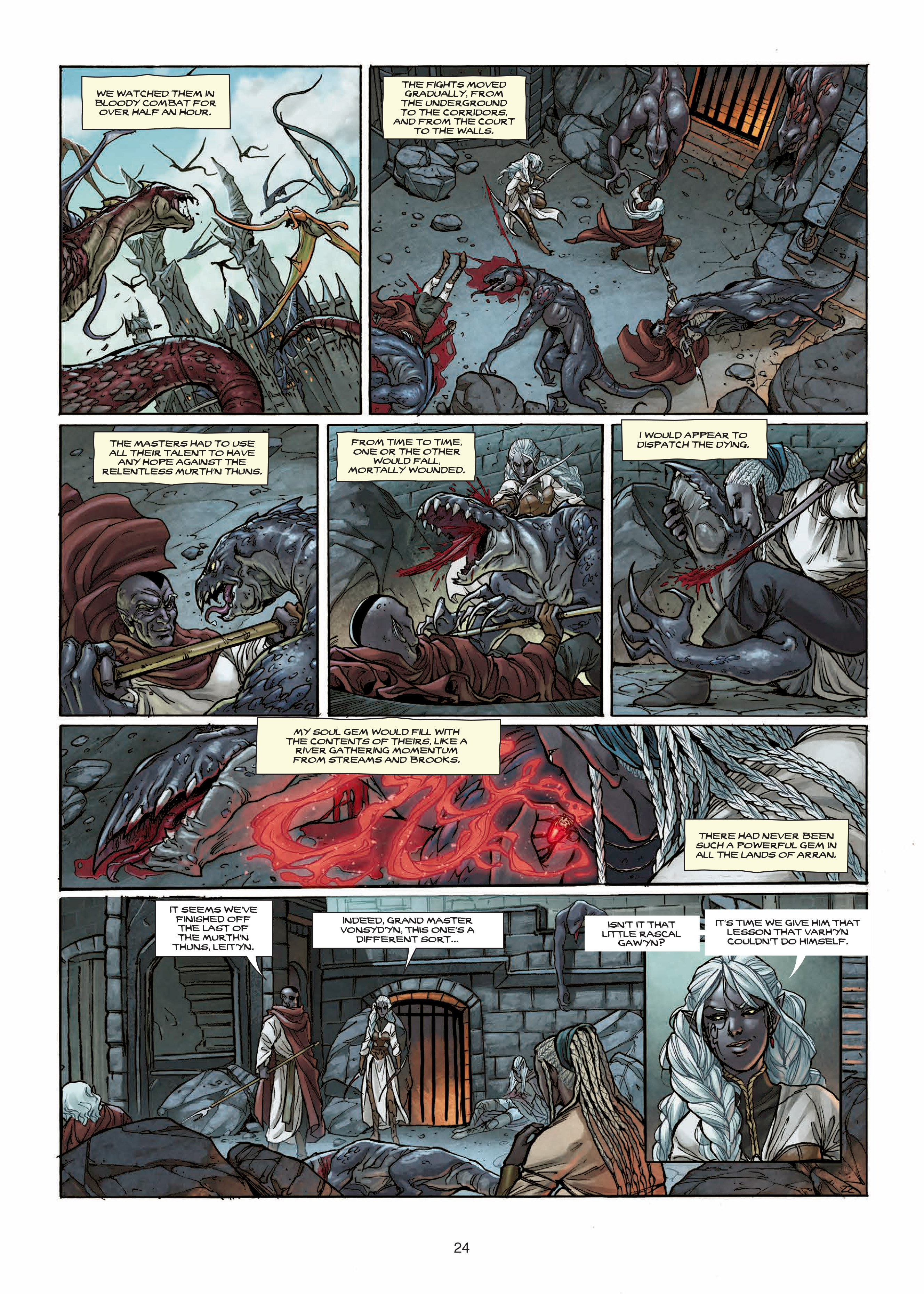 Read online Elves comic -  Issue #25 - 24