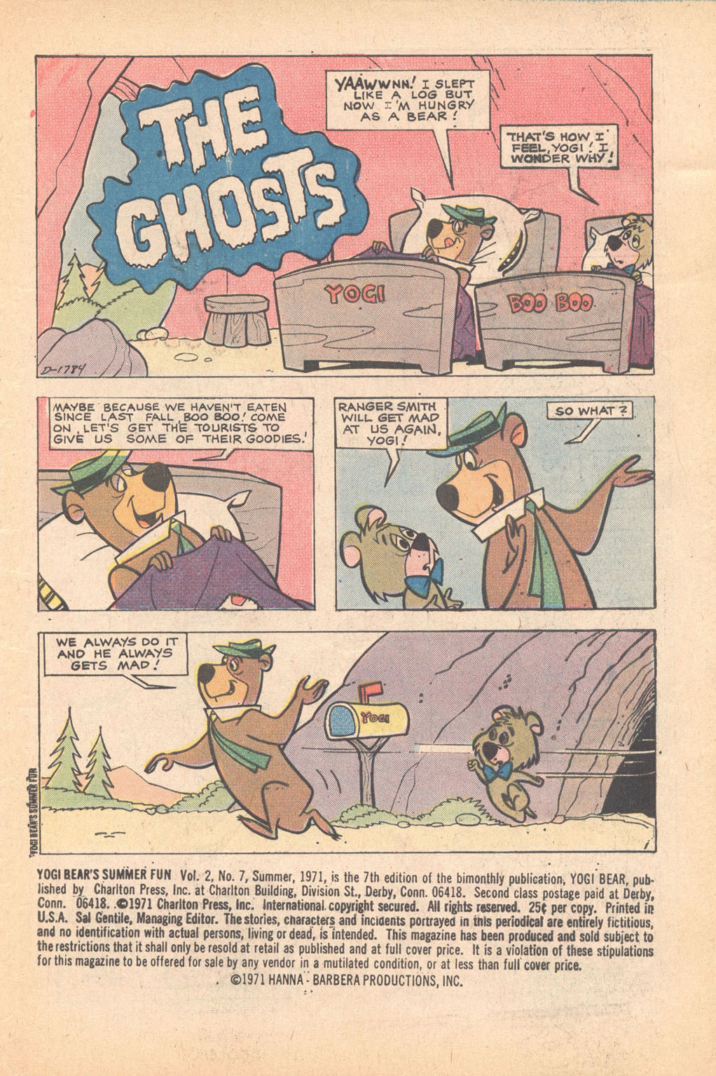 Read online Yogi Bear (1970) comic -  Issue #7 - 3