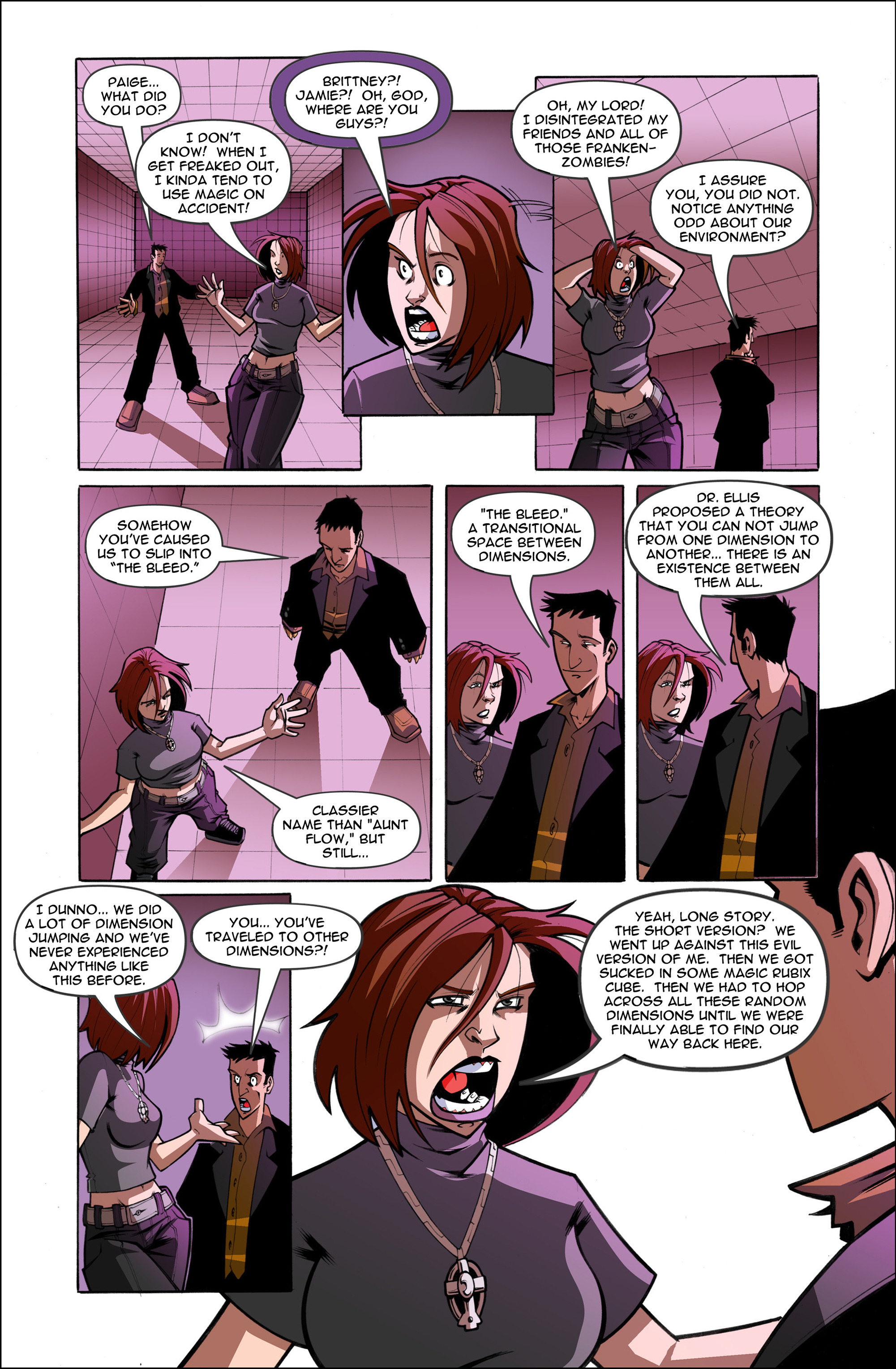Read online Chaos Campus: Sorority Girls Vs. Zombies comic -  Issue #16 - 18