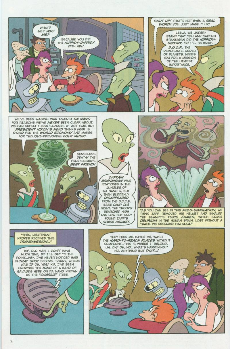 Read online Futurama Comics comic -  Issue #4 - 3