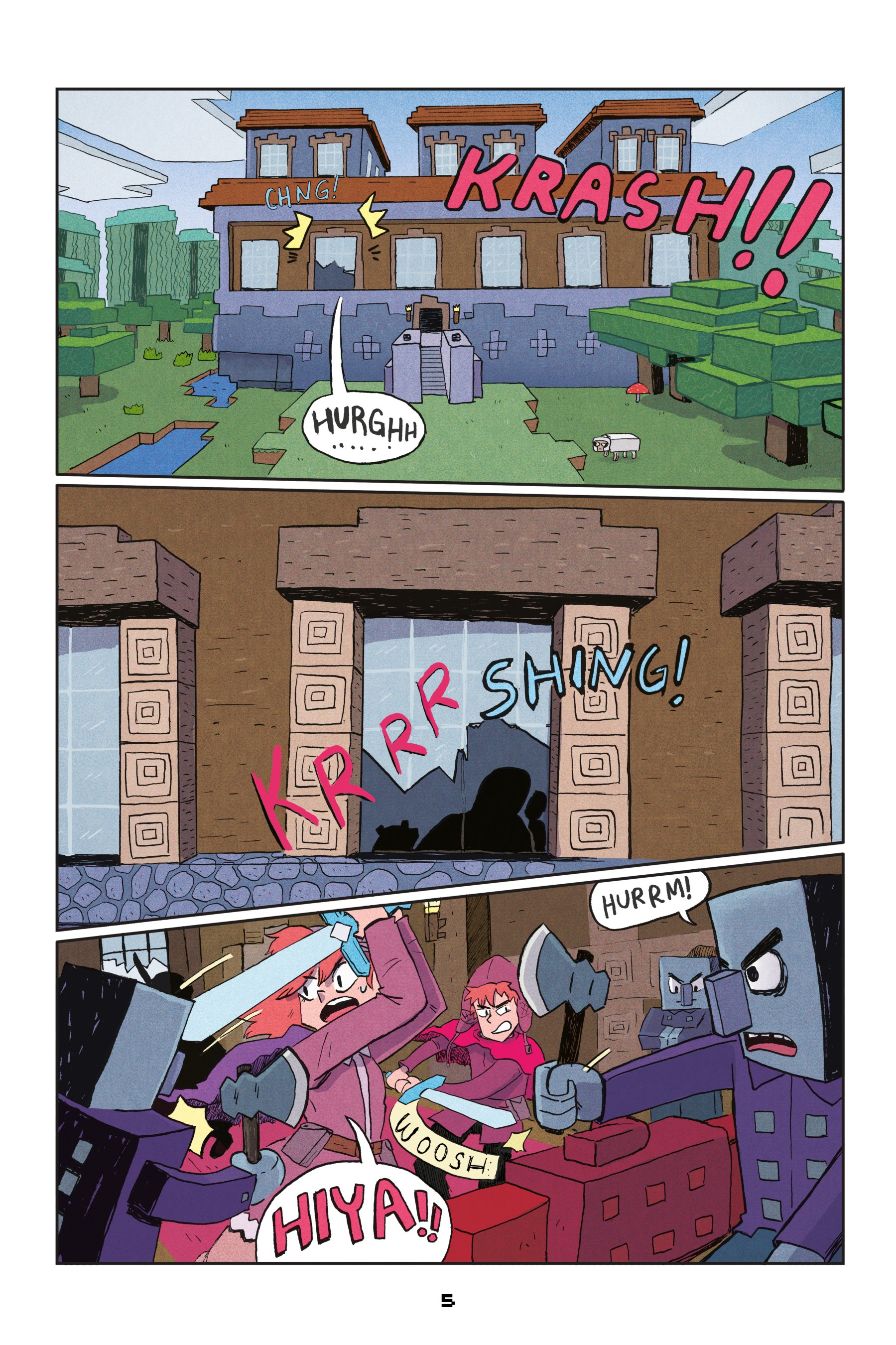 Read online Minecraft: Wither Without You comic -  Issue # TPB - 7