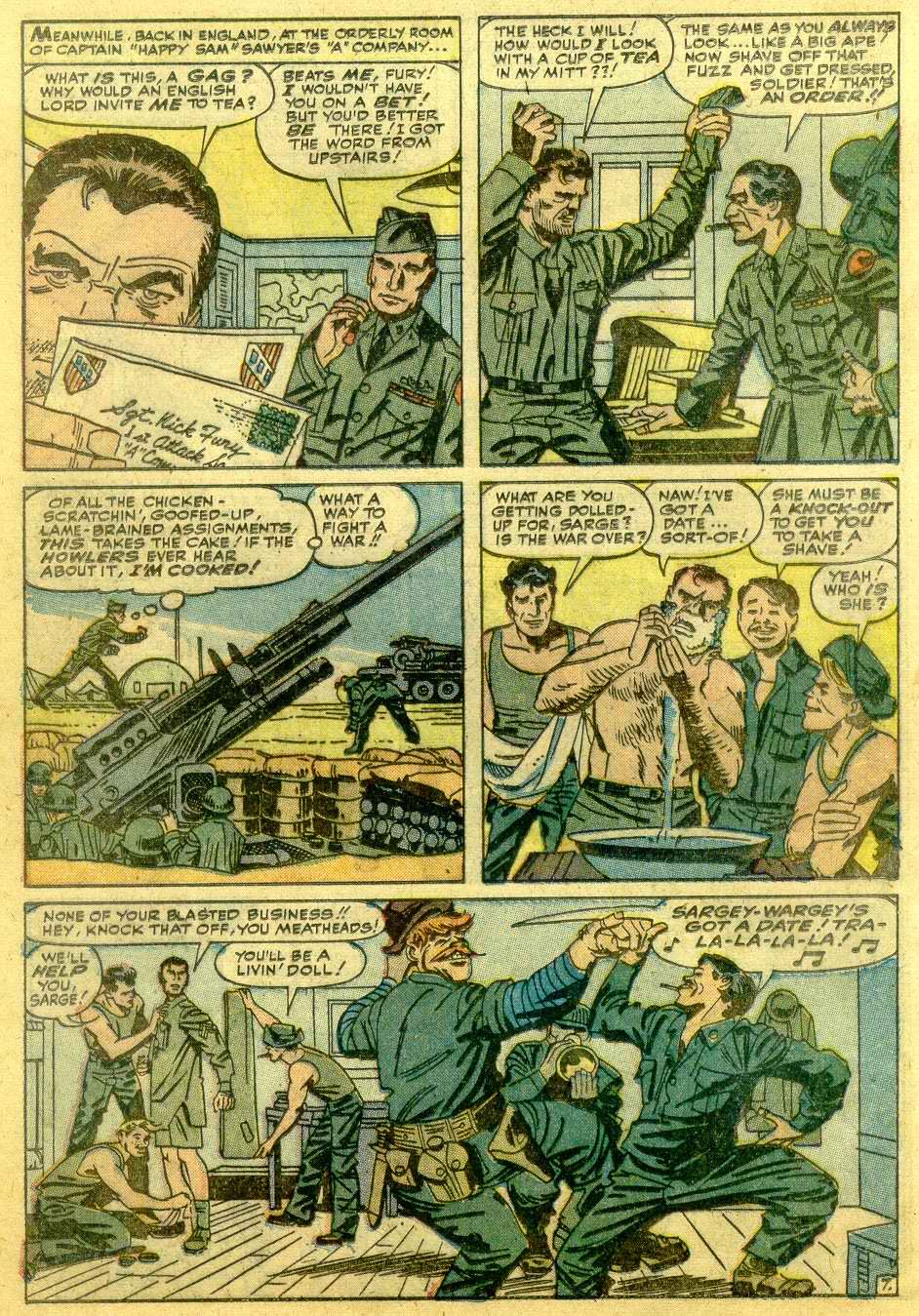 Read online Sgt. Fury comic -  Issue # _Annual 1 - 30