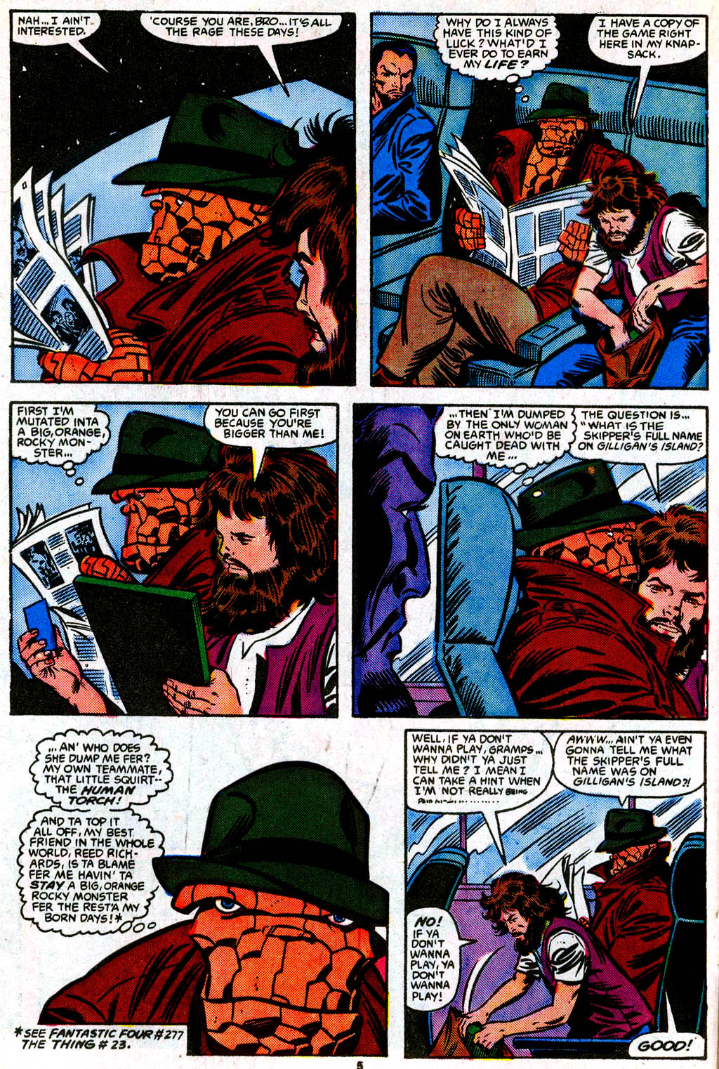 Read online The Thing comic -  Issue #24 - 6