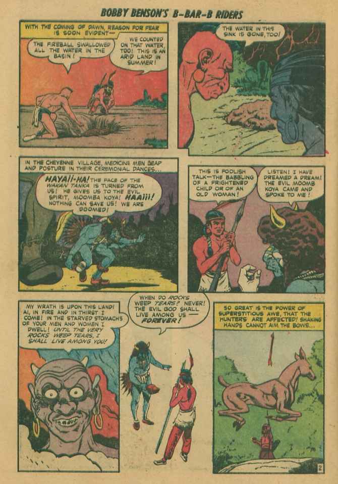 Read online Bobby Benson's B-Bar-B Riders comic -  Issue #13 - 20