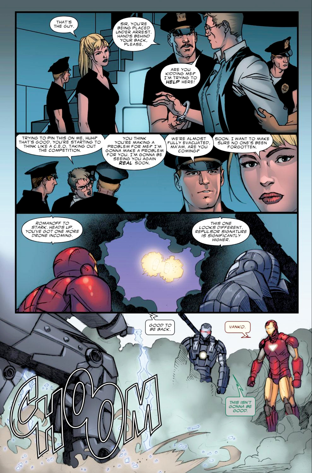 Read online Marvel's Iron Man 2 Adaptation comic -  Issue #2 - 17