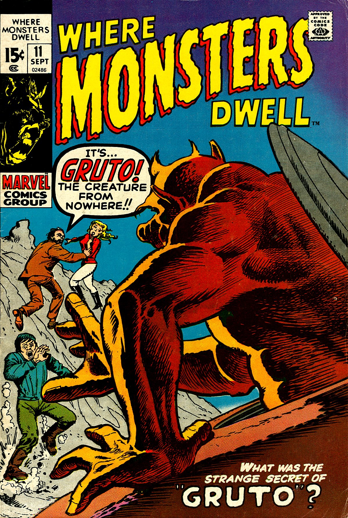 Read online Where Monsters Dwell (1970) comic -  Issue #11 - 1