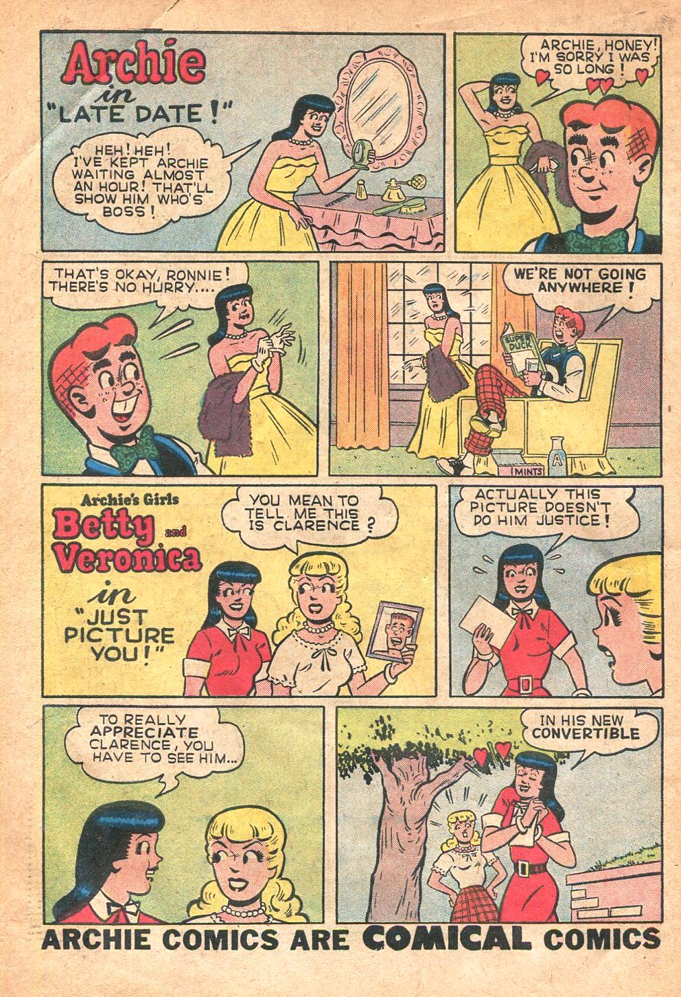 Read online Archie's Joke Book Magazine comic -  Issue #32 - 34