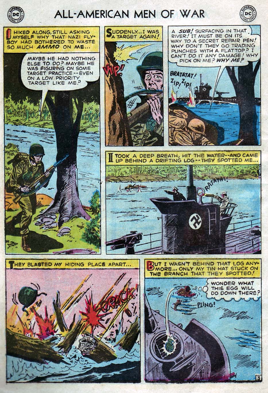 Read online All-American Men of War comic -  Issue #51 - 12