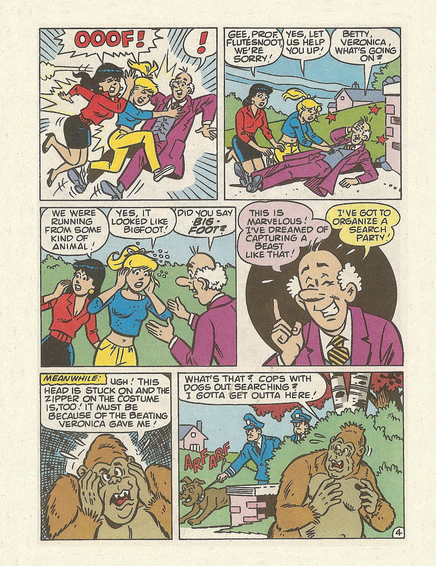 Read online Betty and Veronica Digest Magazine comic -  Issue #72 - 73