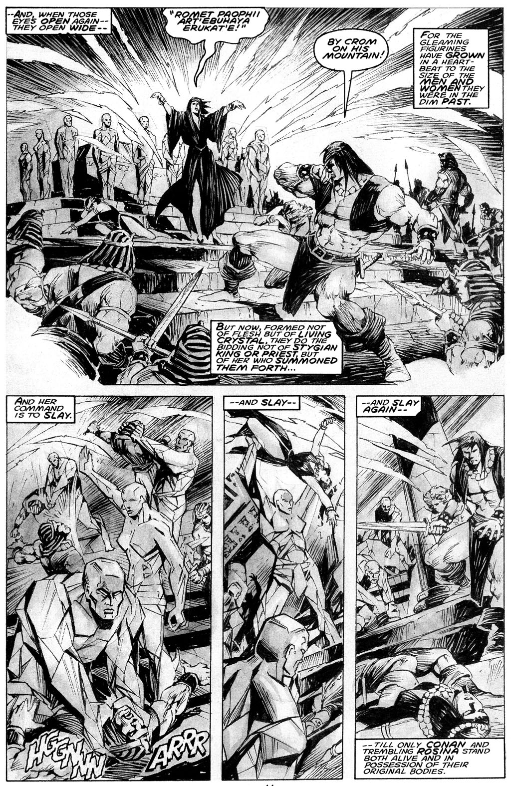 Read online The Savage Sword Of Conan comic -  Issue #216 - 46