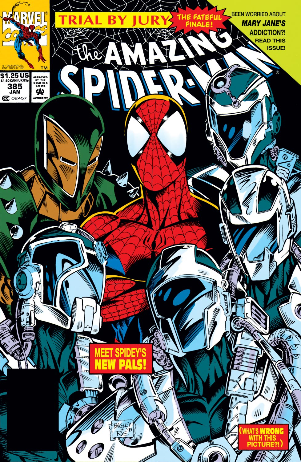 Read online The Amazing Spider-Man (1963) comic -  Issue #385 - 1