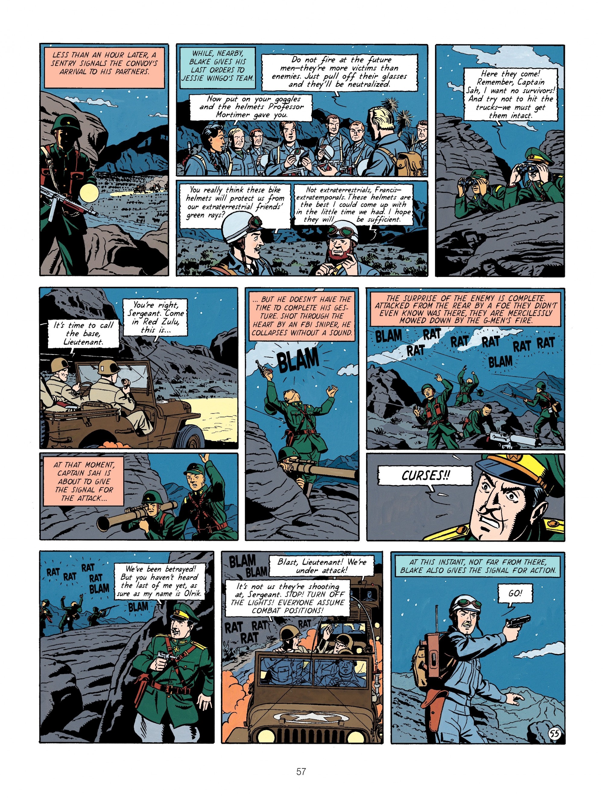 Read online Blake & Mortimer comic -  Issue #5 - 57