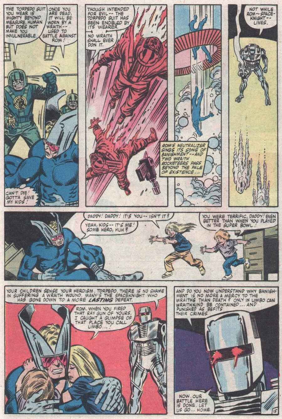 Read online ROM (1979) comic -  Issue #22 - 16